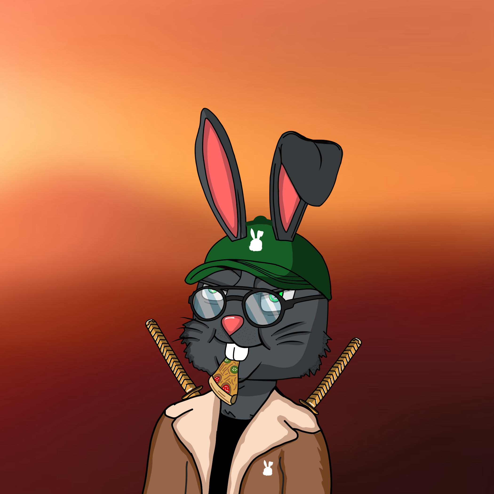 Mean Rabbit V1 #352 NFT on Algorand