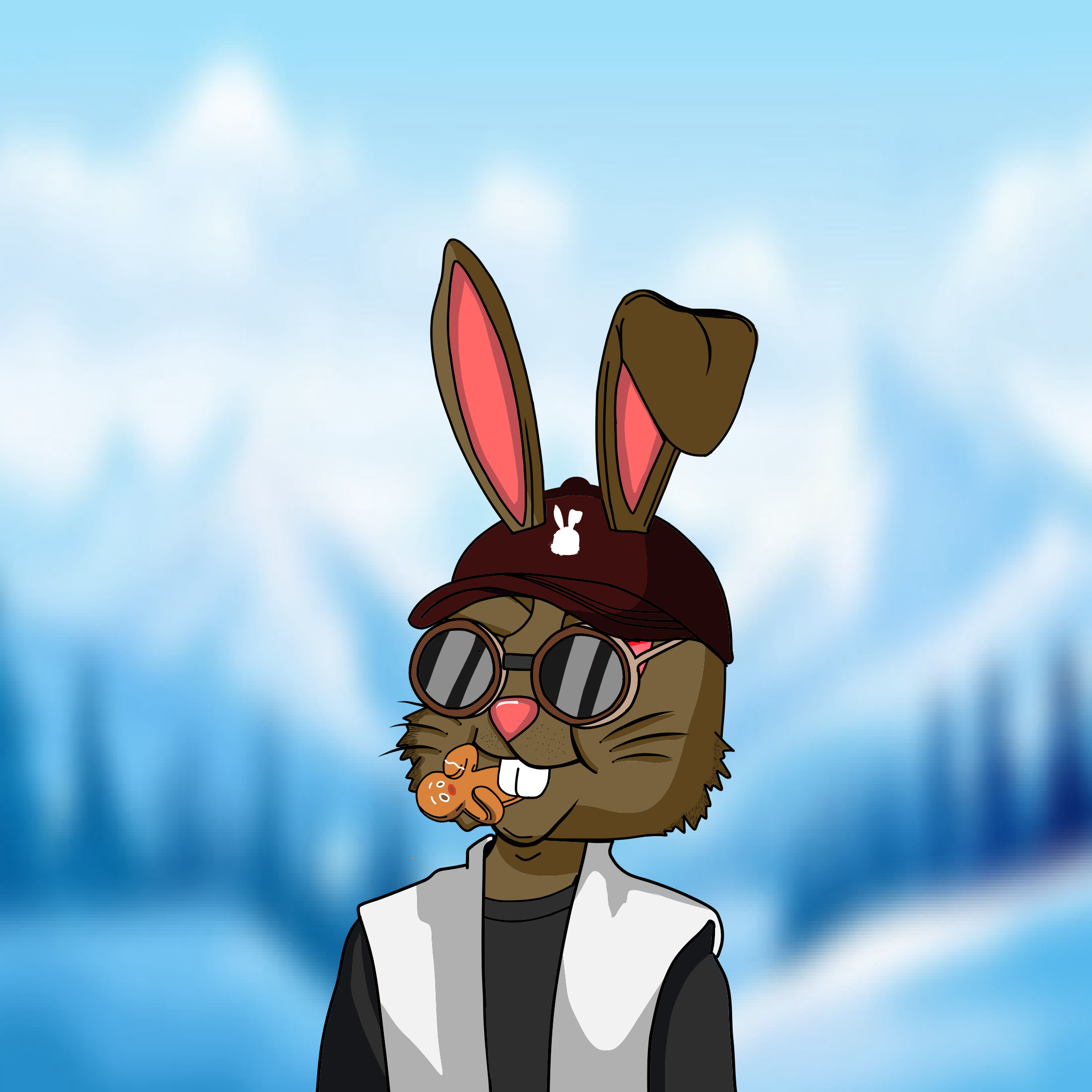 Mean Rabbit V1 #356 NFT on Algorand