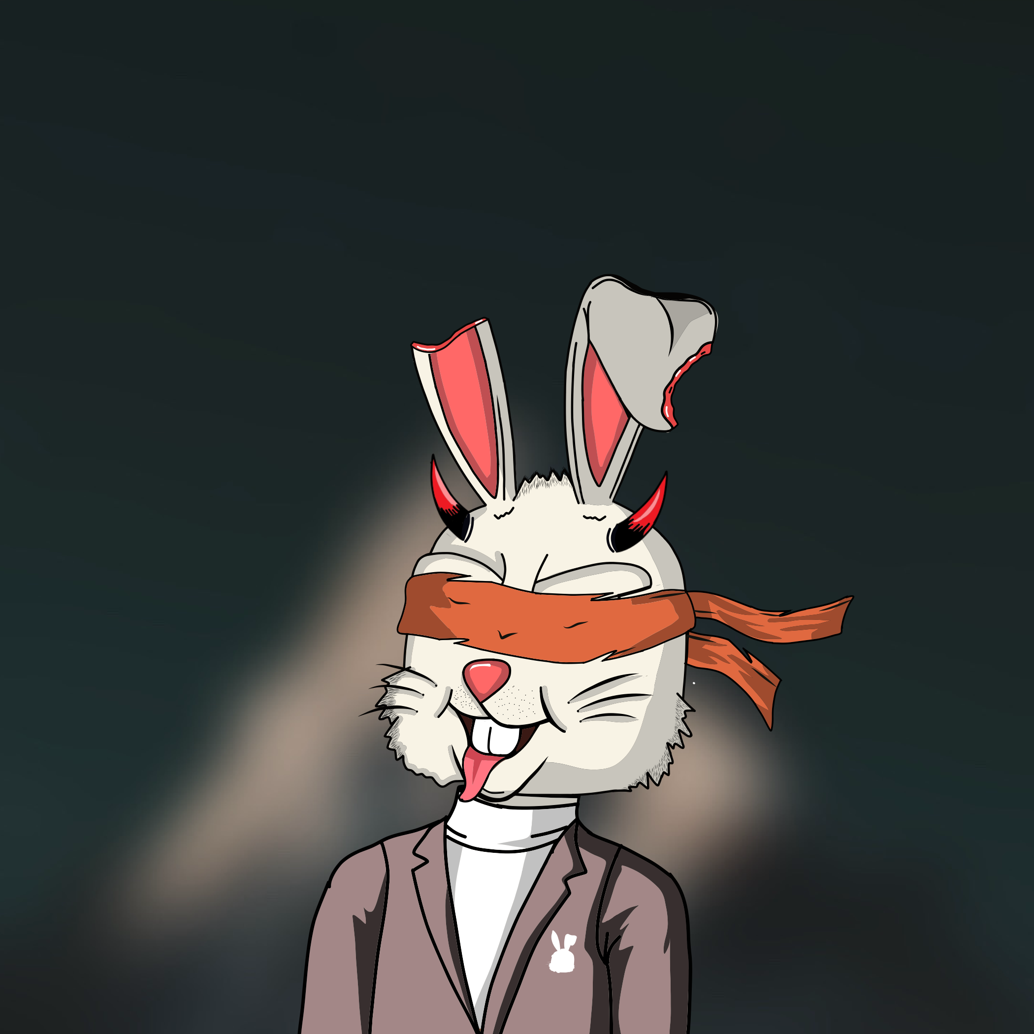 Mean Rabbit V1 #168 NFT on Algorand