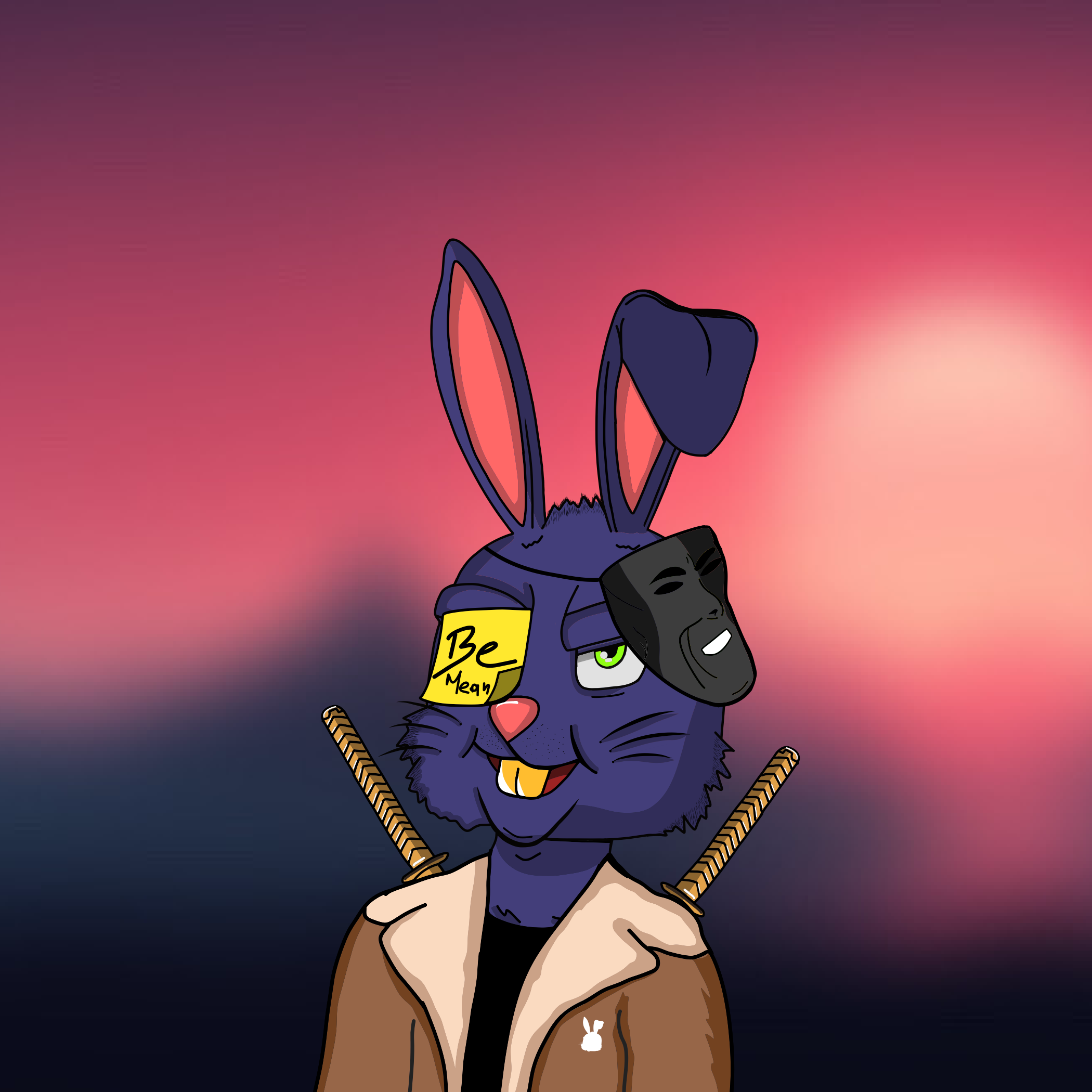 Mean Rabbit V1 #368 NFT on Algorand