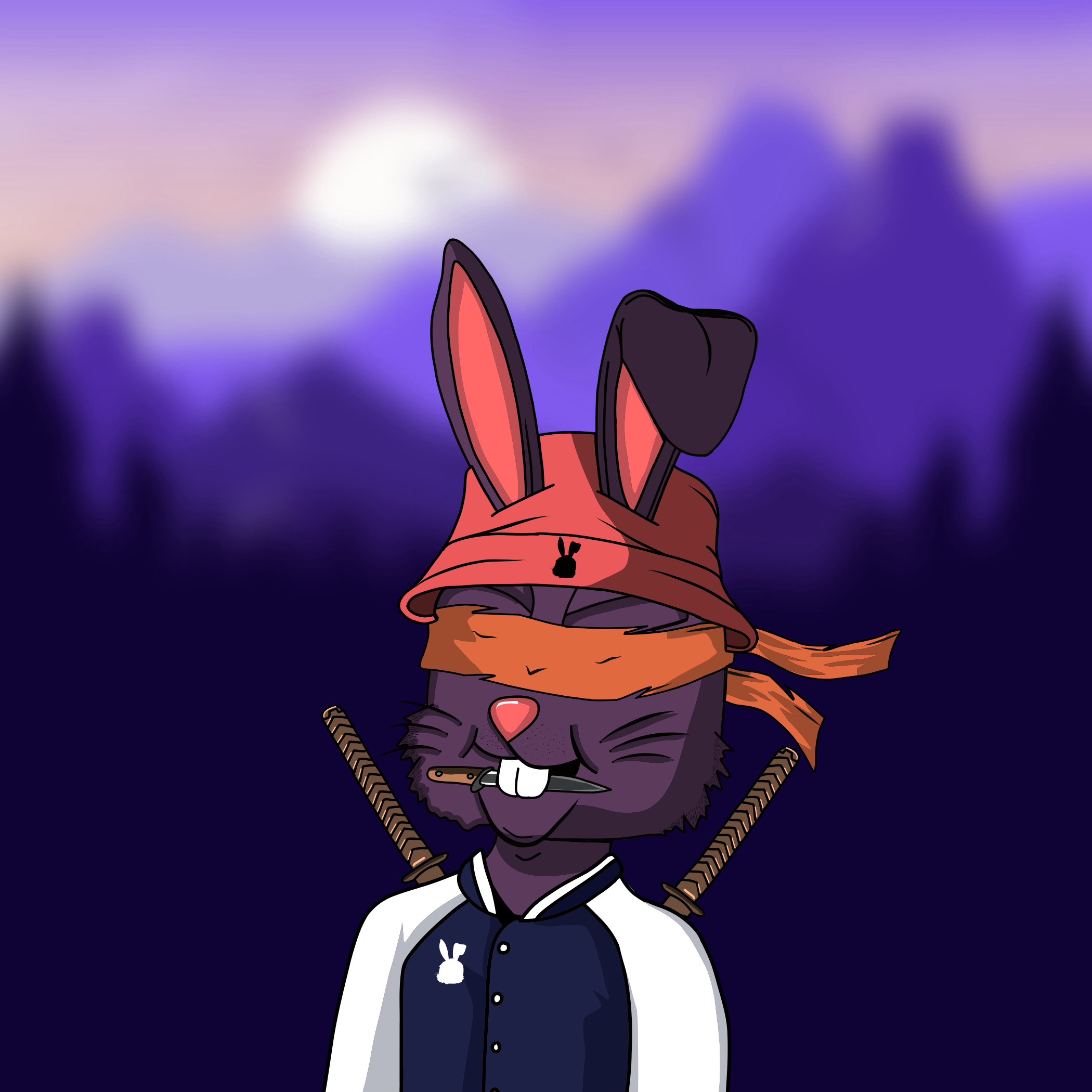 Mean Rabbit V1 #370 NFT on Algorand