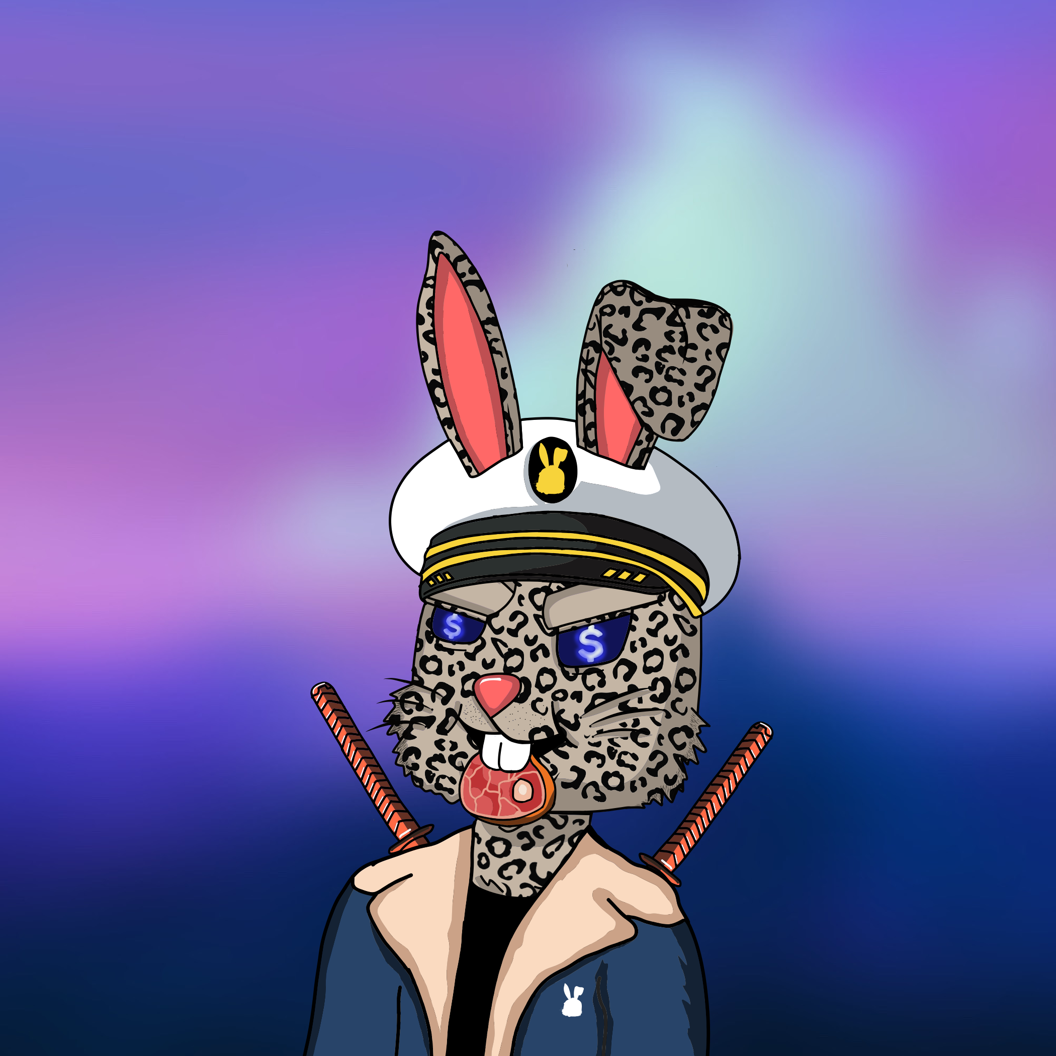 Mean Rabbit V1 #374 NFT on Algorand