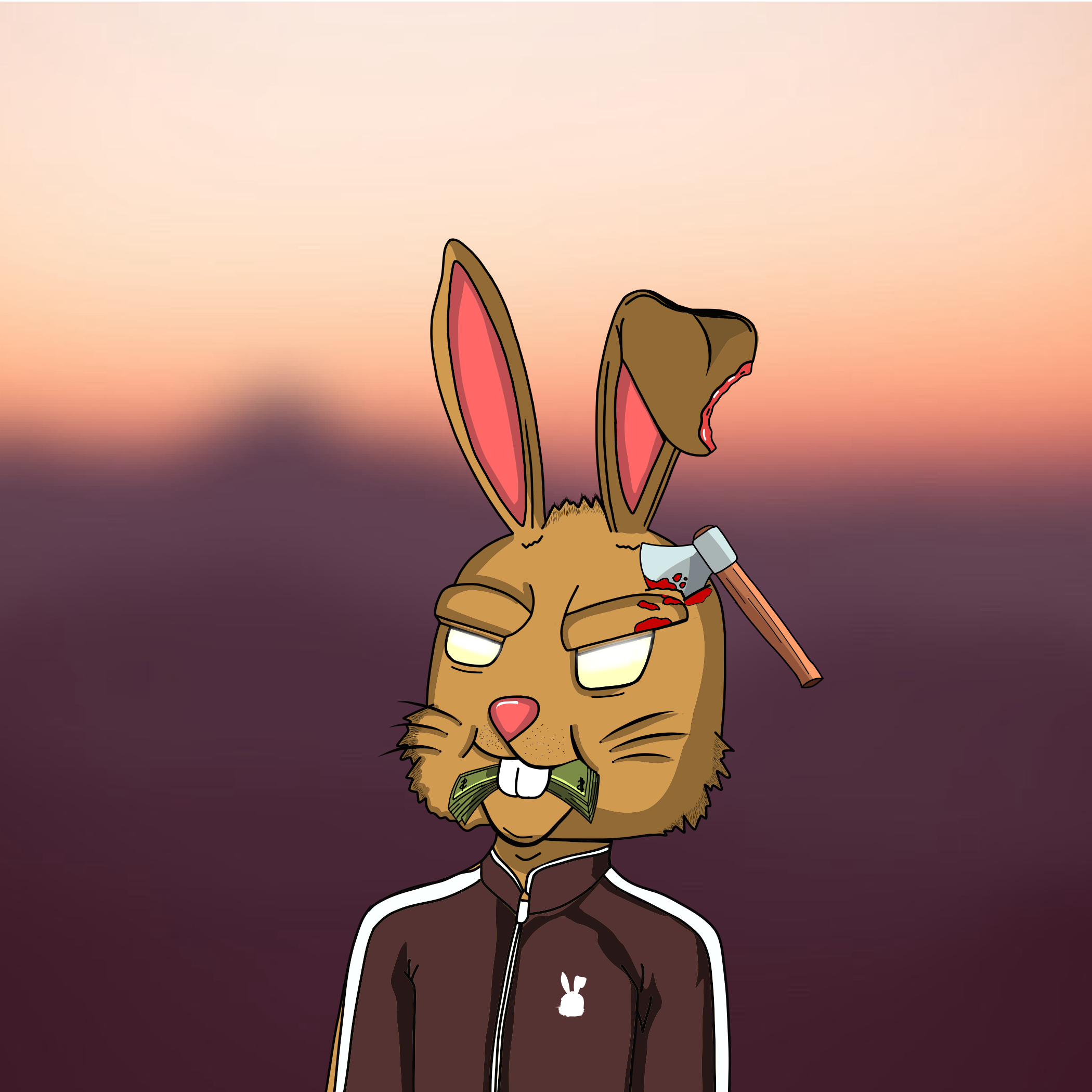 Mean Rabbit V1 #375 NFT on Algorand