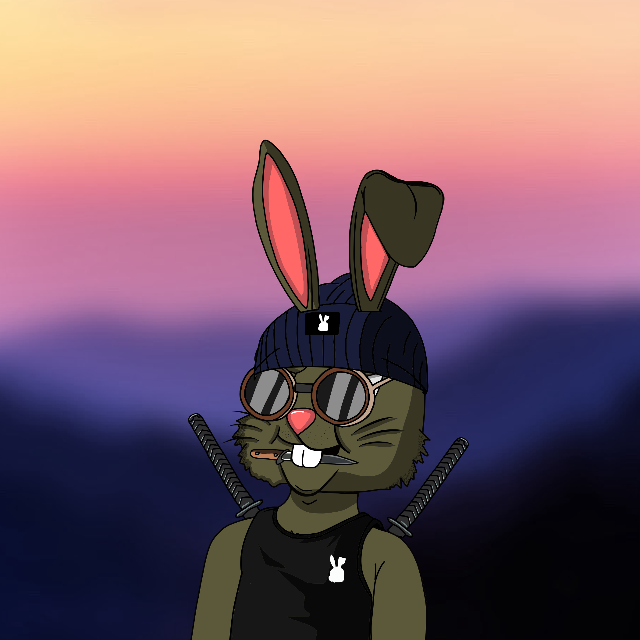 Mean Rabbit V1 #171 NFT on Algorand