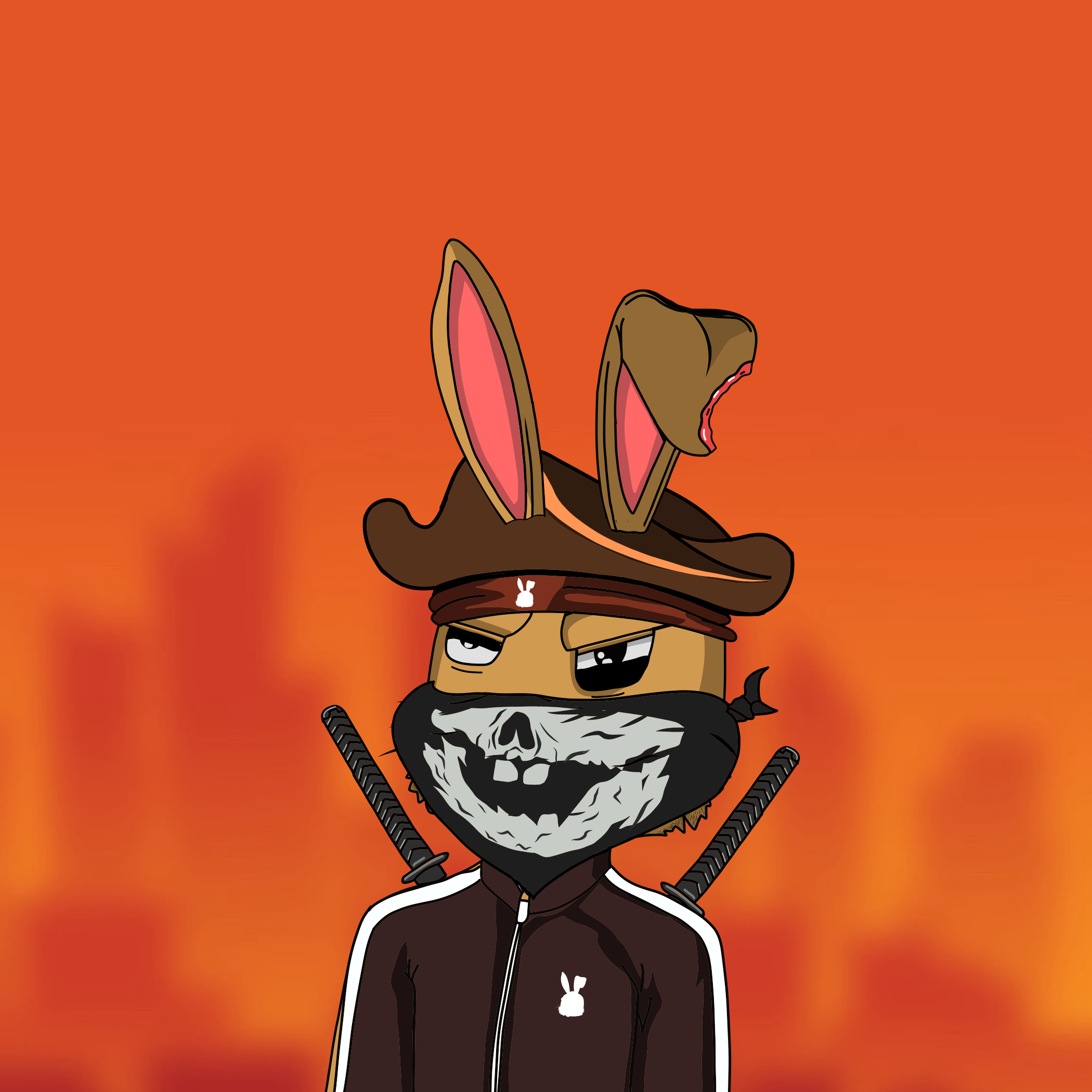 Mean Rabbit V1 #408 NFT on Algorand