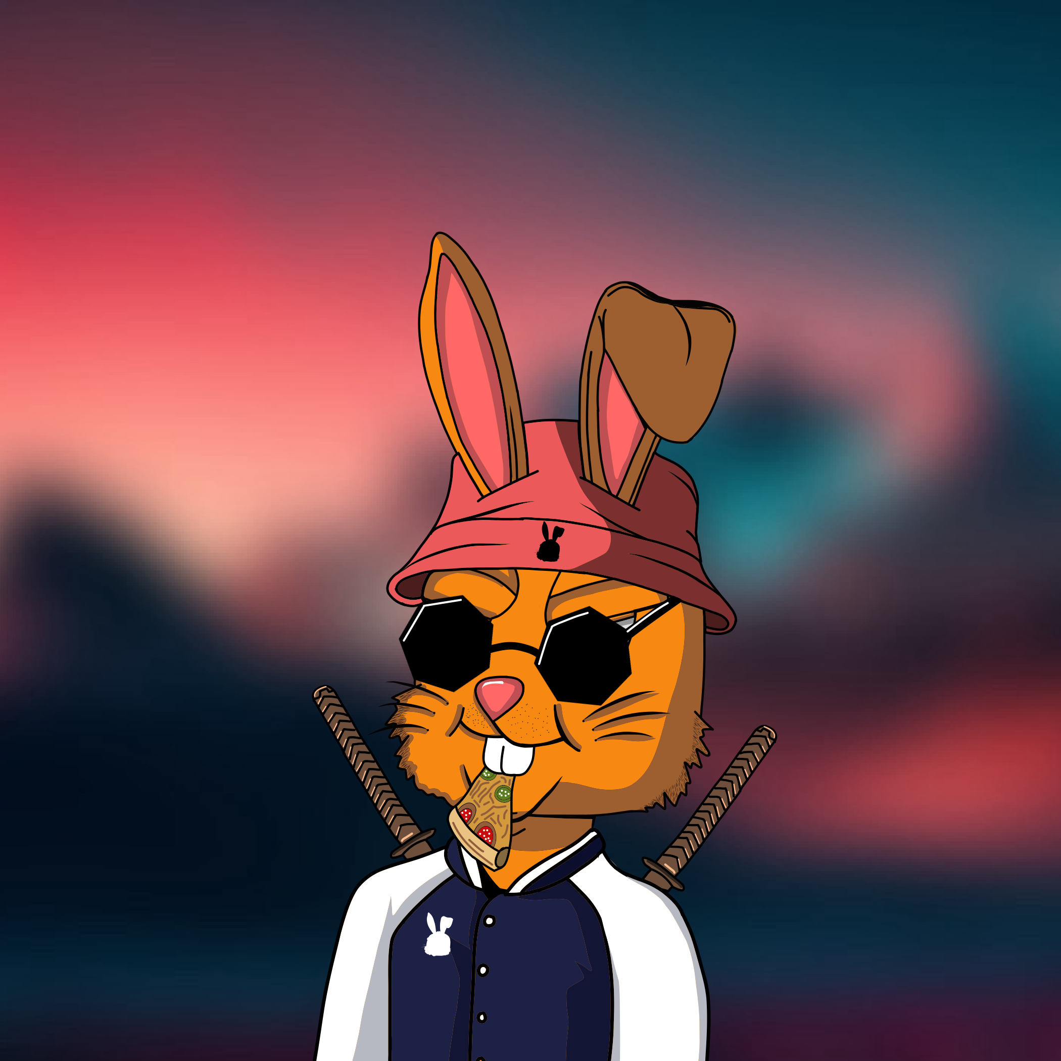 Mean Rabbit V1 #410 NFT on Algorand