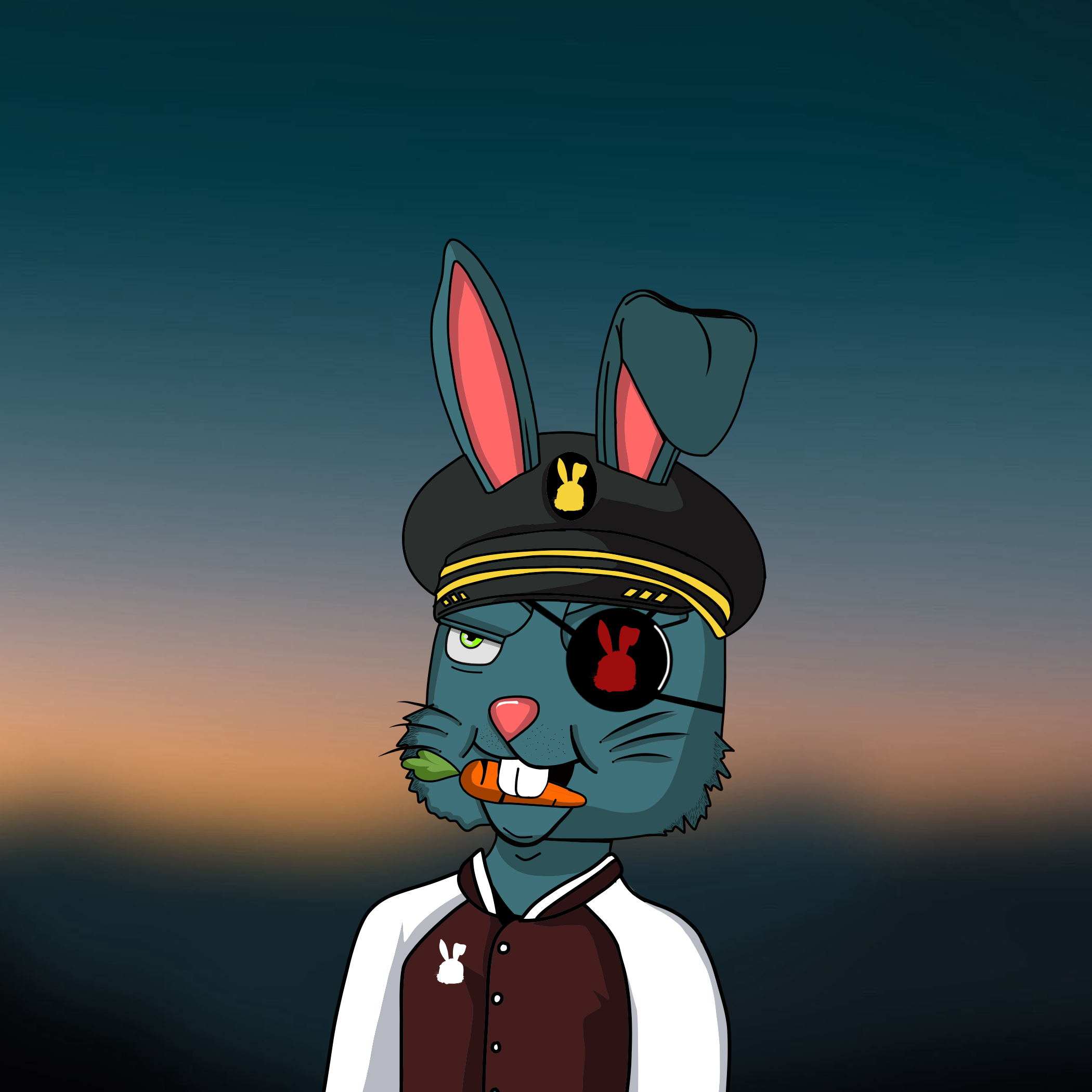 Mean Rabbit V1 #412 NFT on Algorand