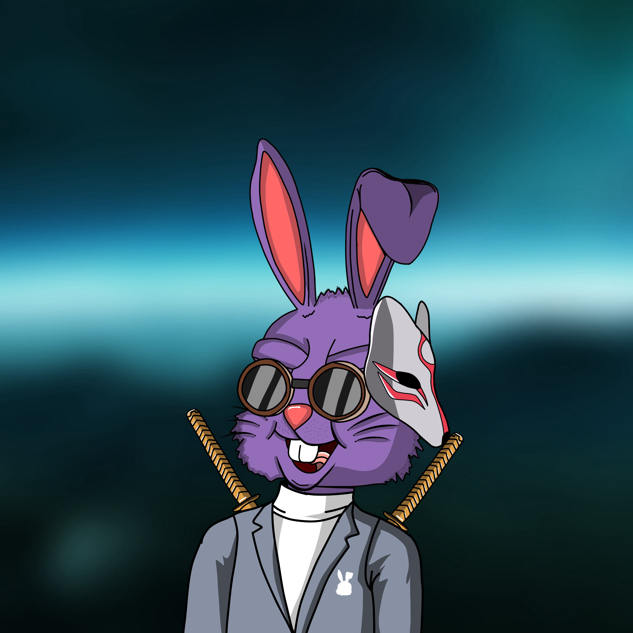 Mean Rabbit V1 #415 NFT on Algorand