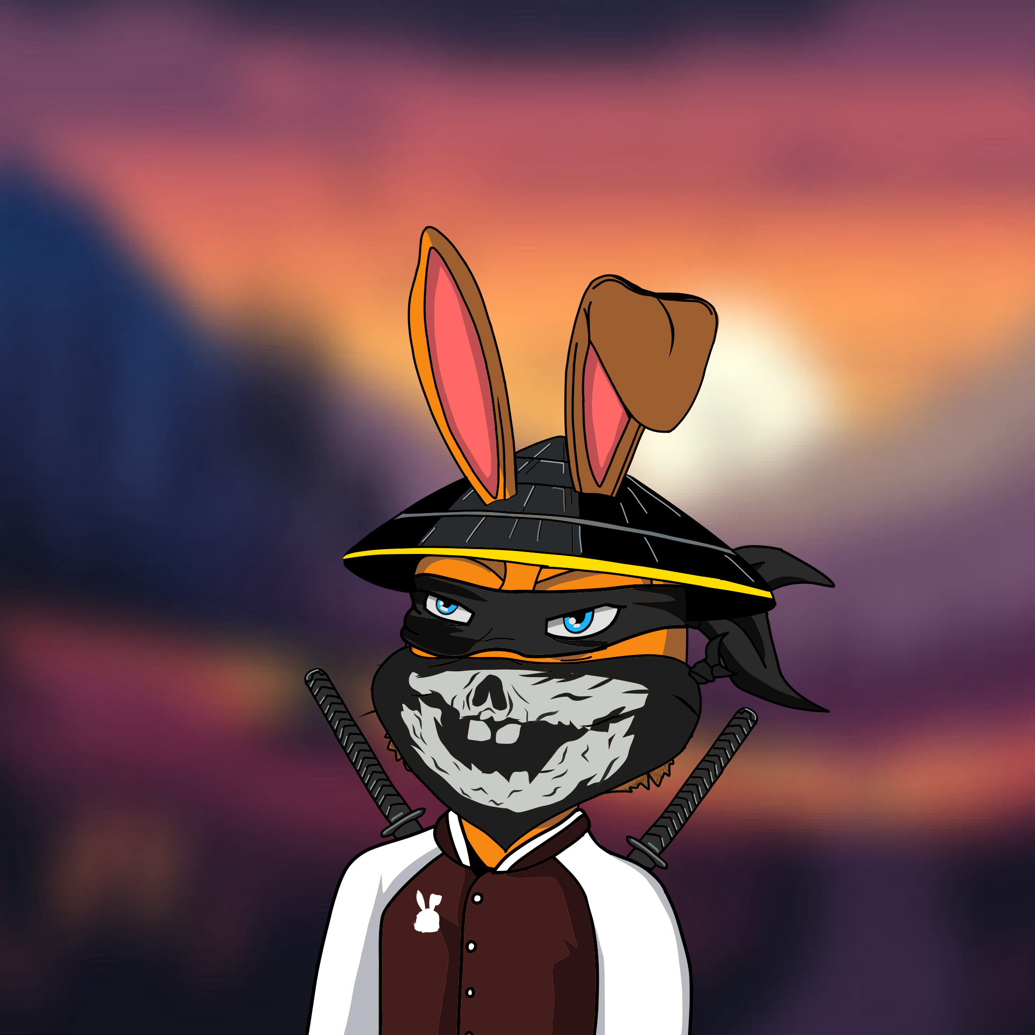 Mean Rabbit V1 #417 NFT on Algorand