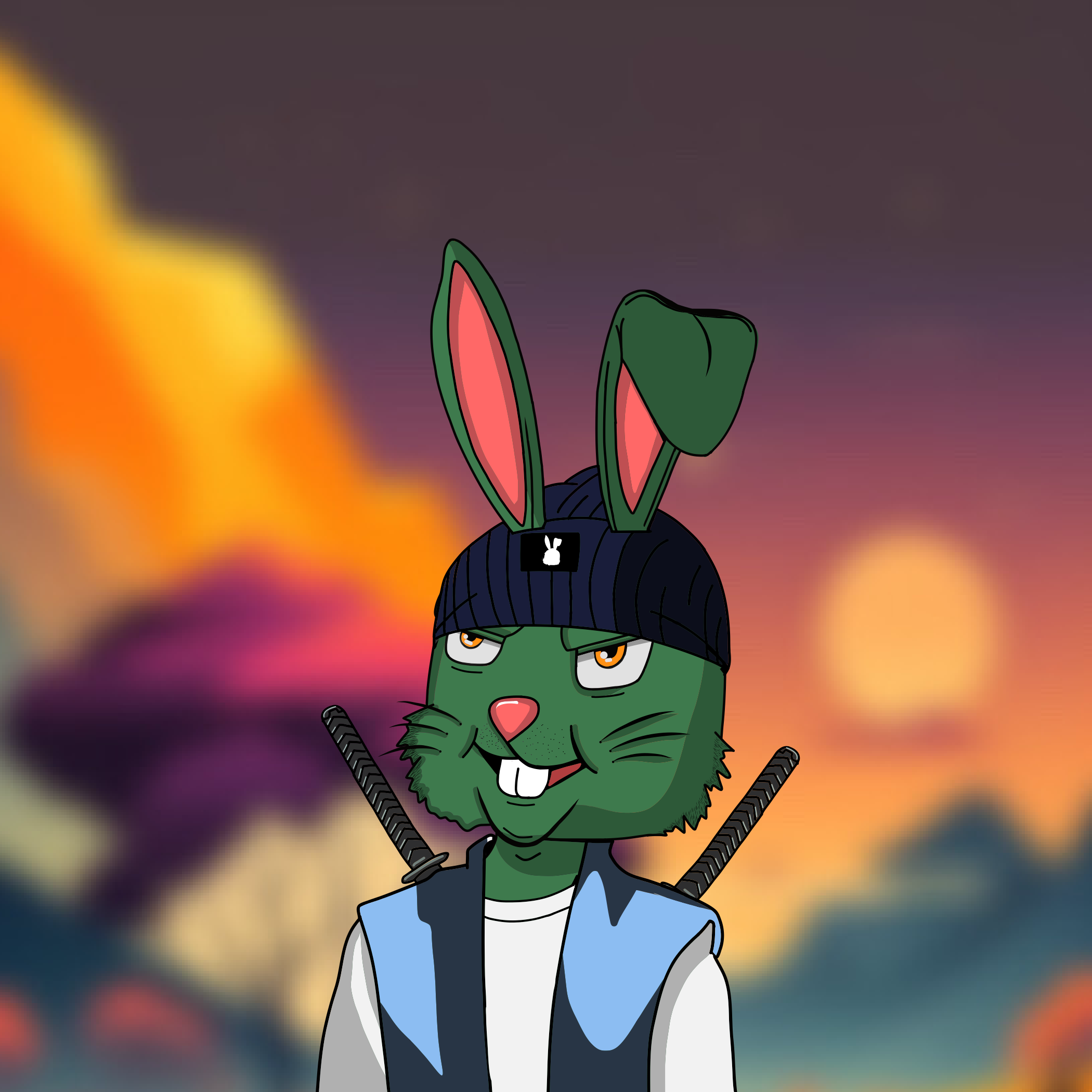 Mean Rabbit V1 #419 NFT on Algorand