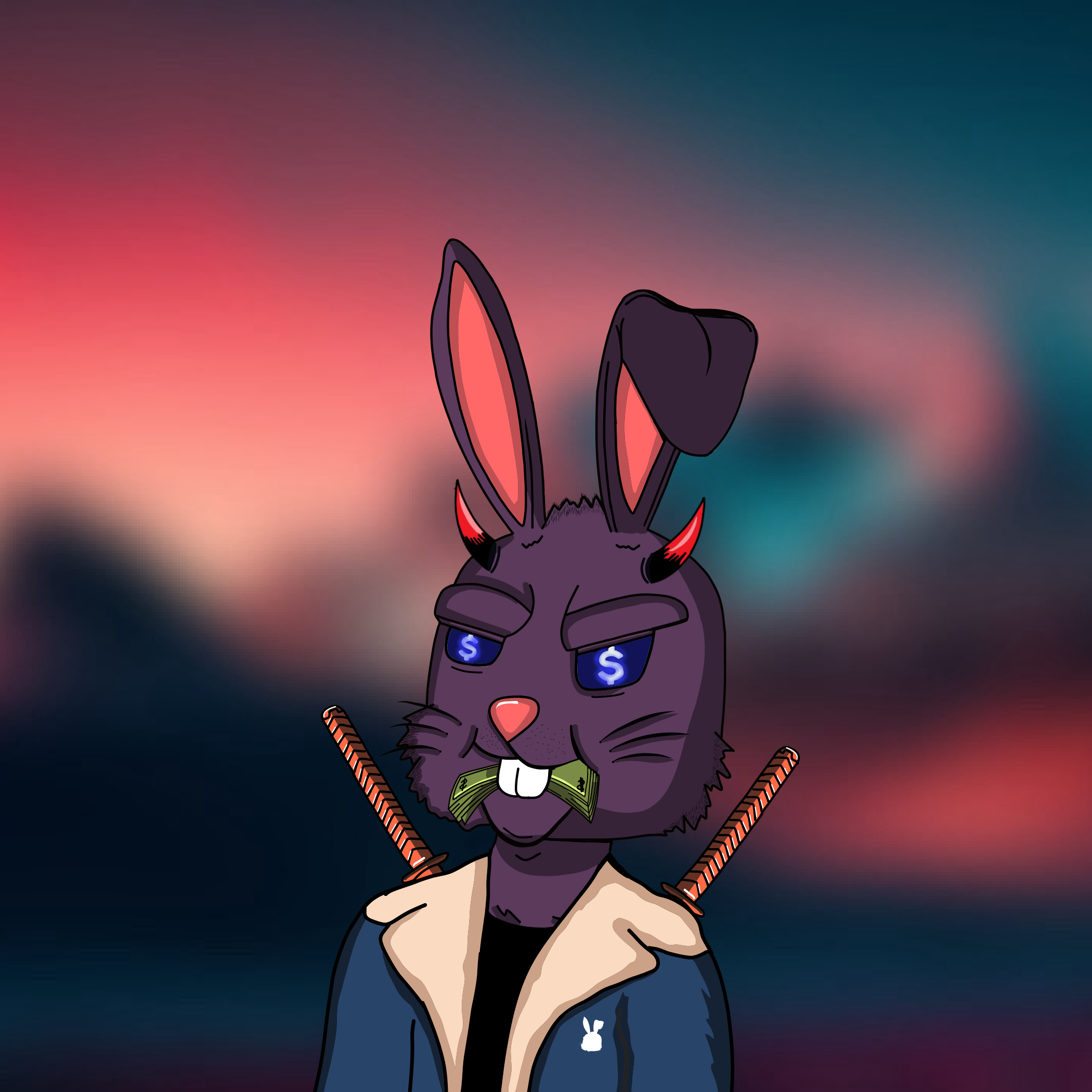 Mean Rabbit V1 #420 NFT on Algorand