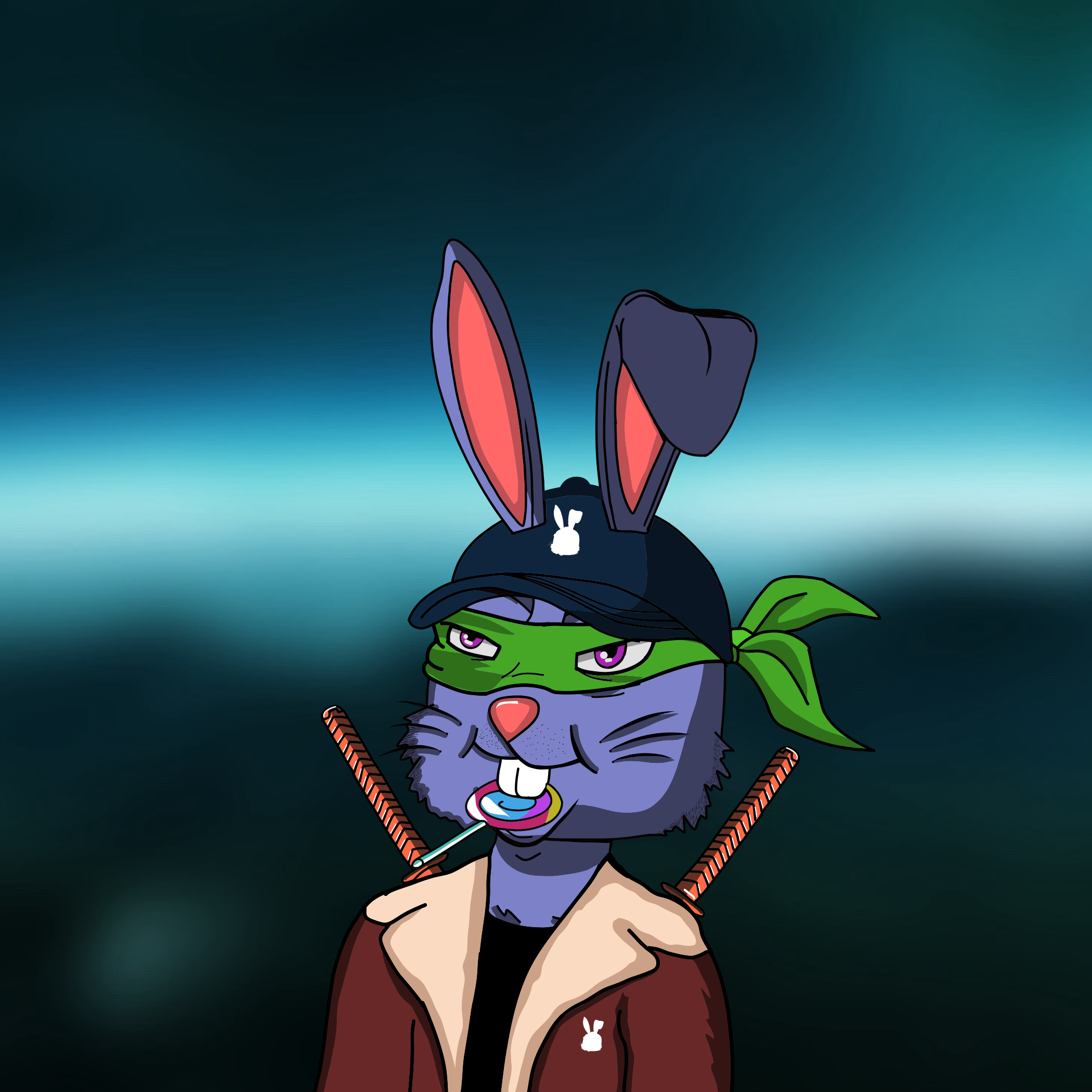 Mean Rabbit V1 #421 NFT on Algorand