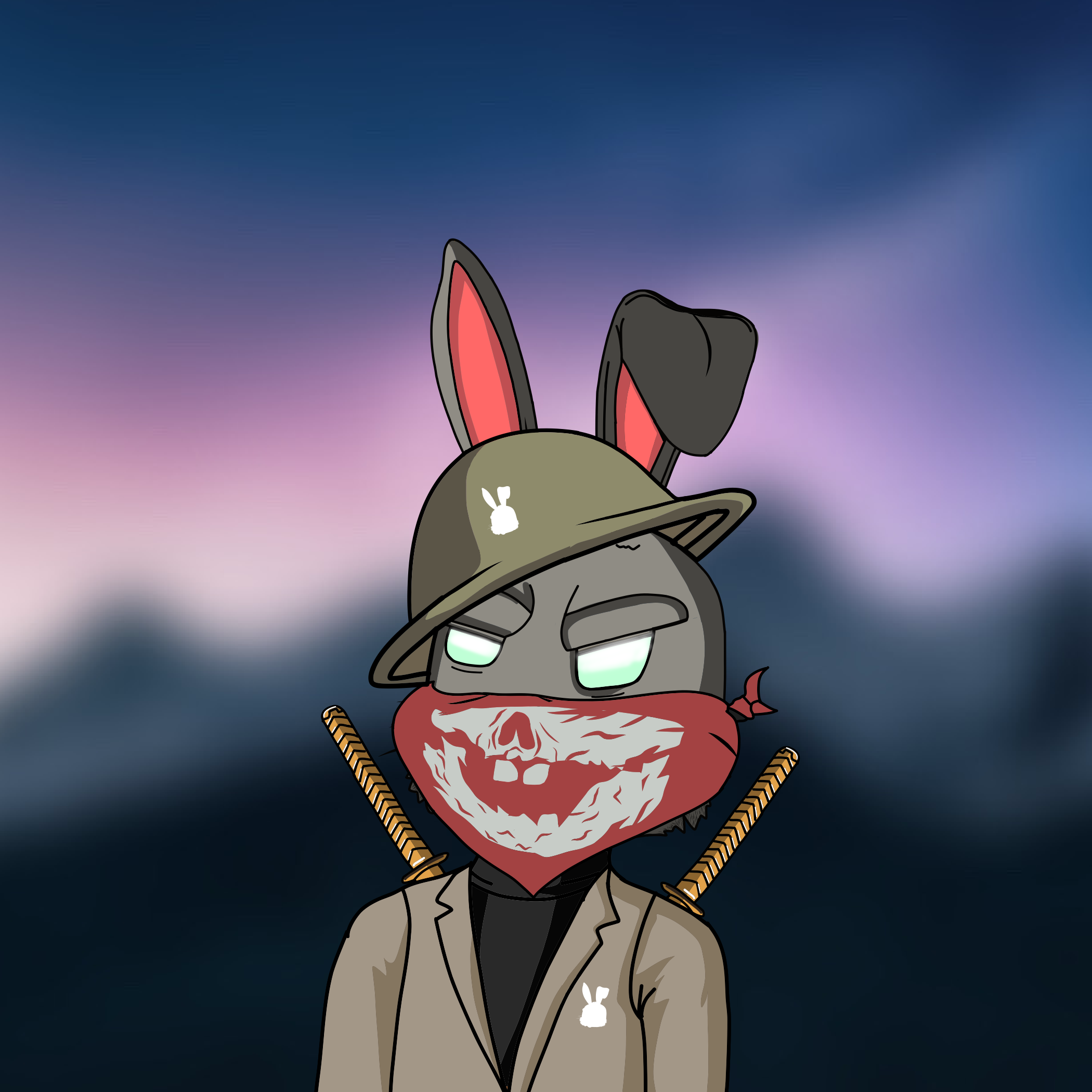 Mean Rabbit V1 #422 NFT on Algorand