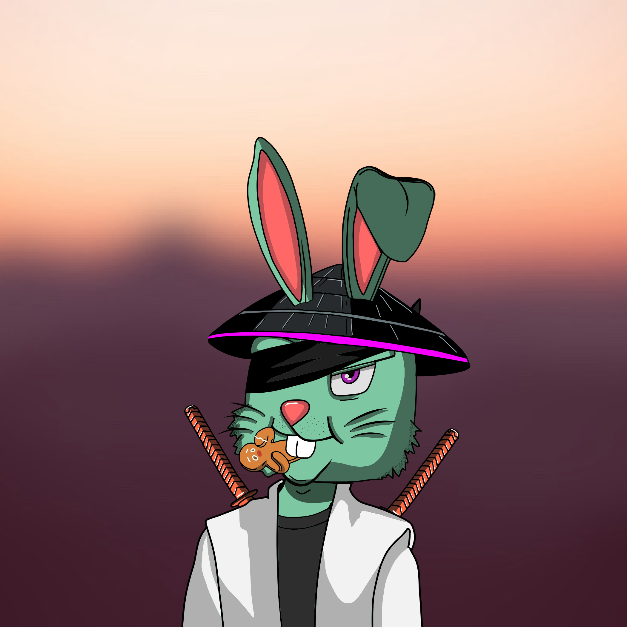 Mean Rabbit V1 #430 NFT on Algorand