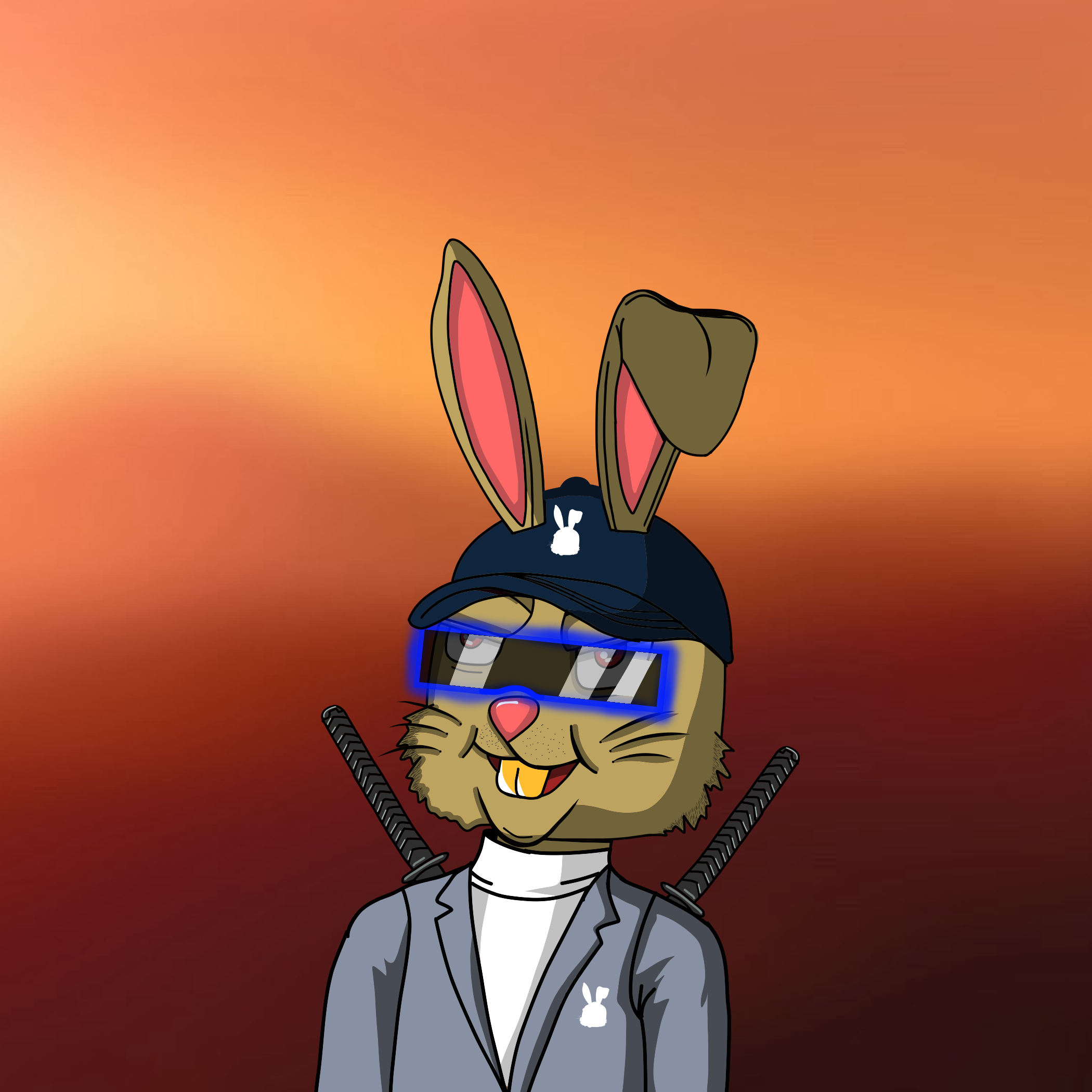 Mean Rabbit V1 #434 NFT on Algorand