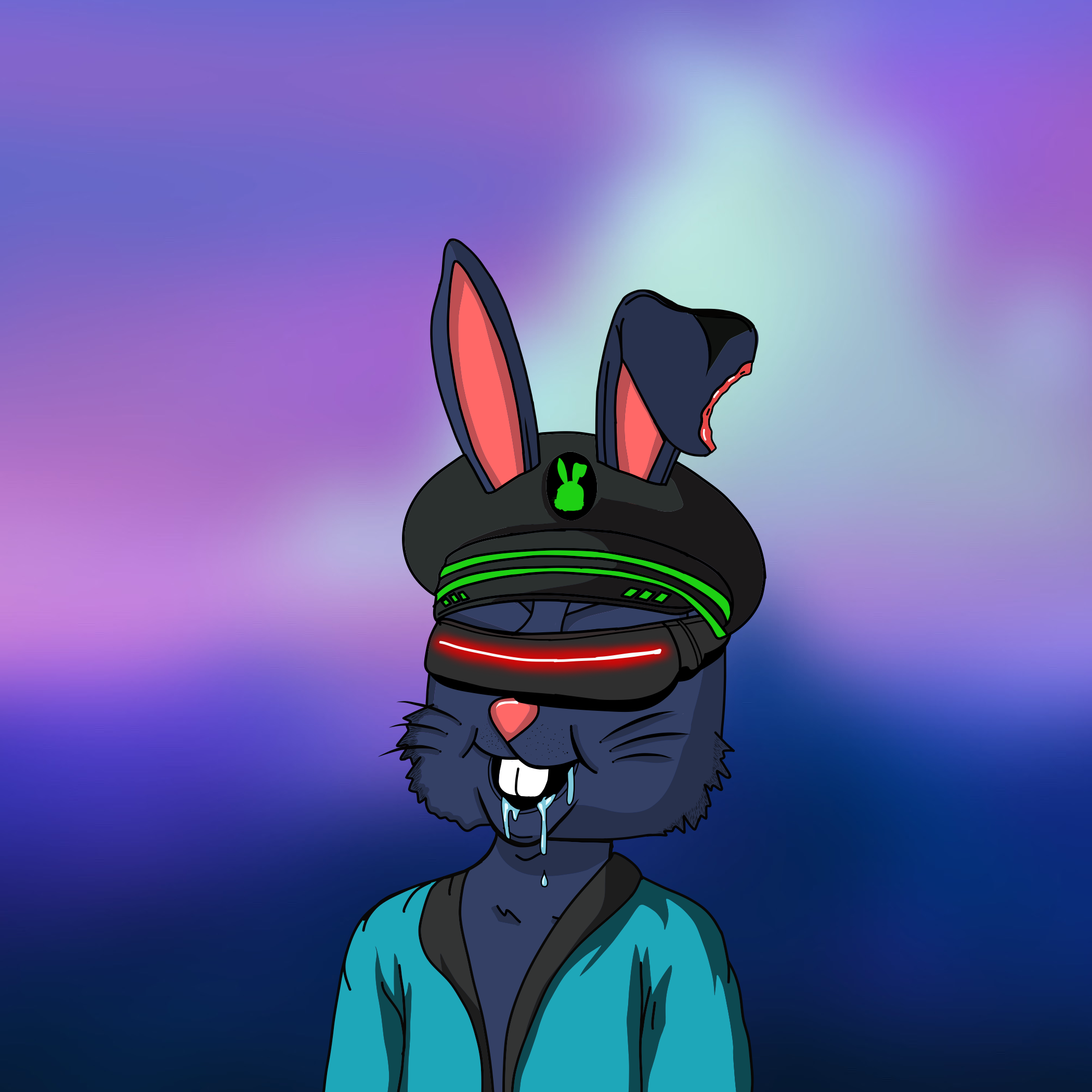 Mean Rabbit V1 #436 NFT on Algorand