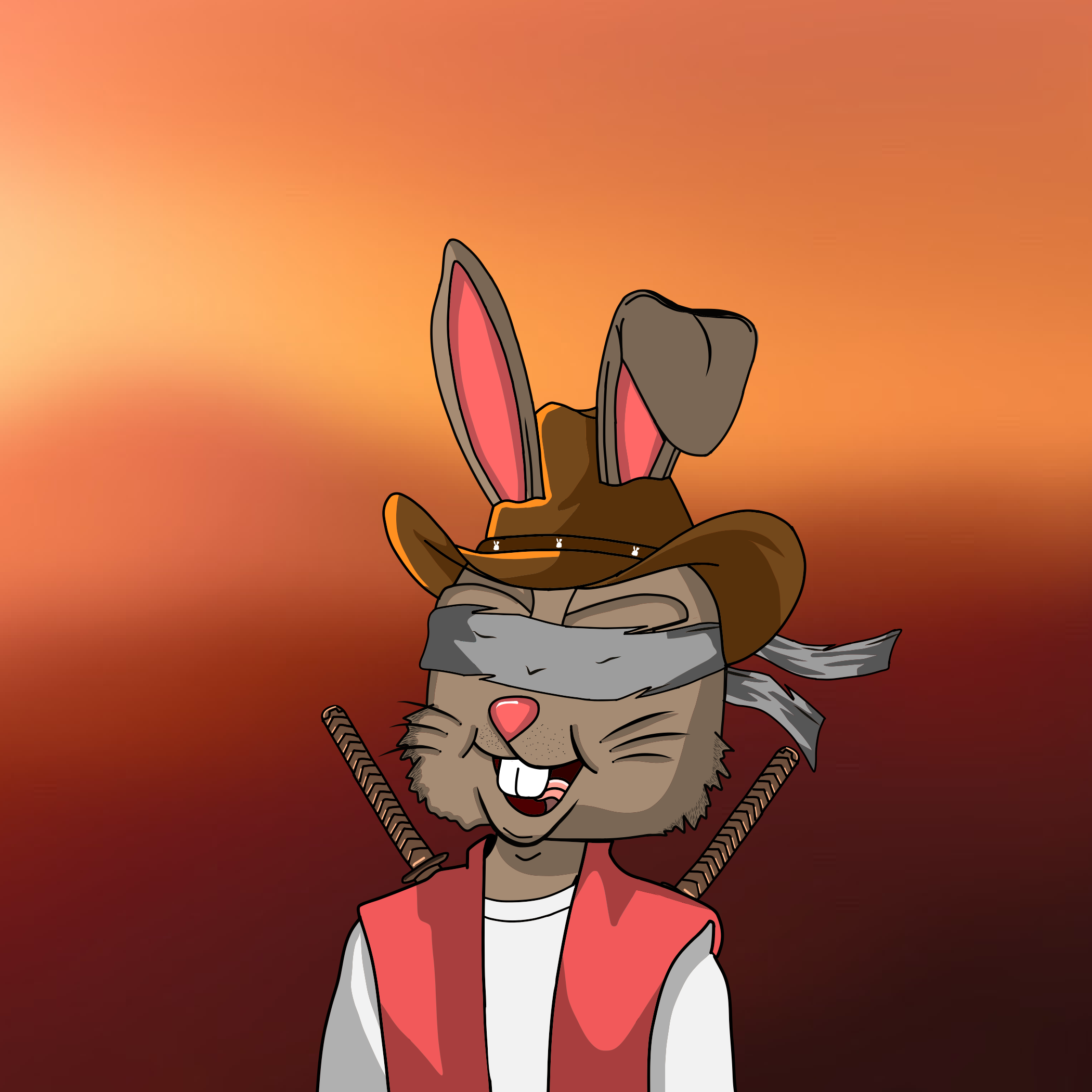 Mean Rabbit V1 #457 NFT on Algorand