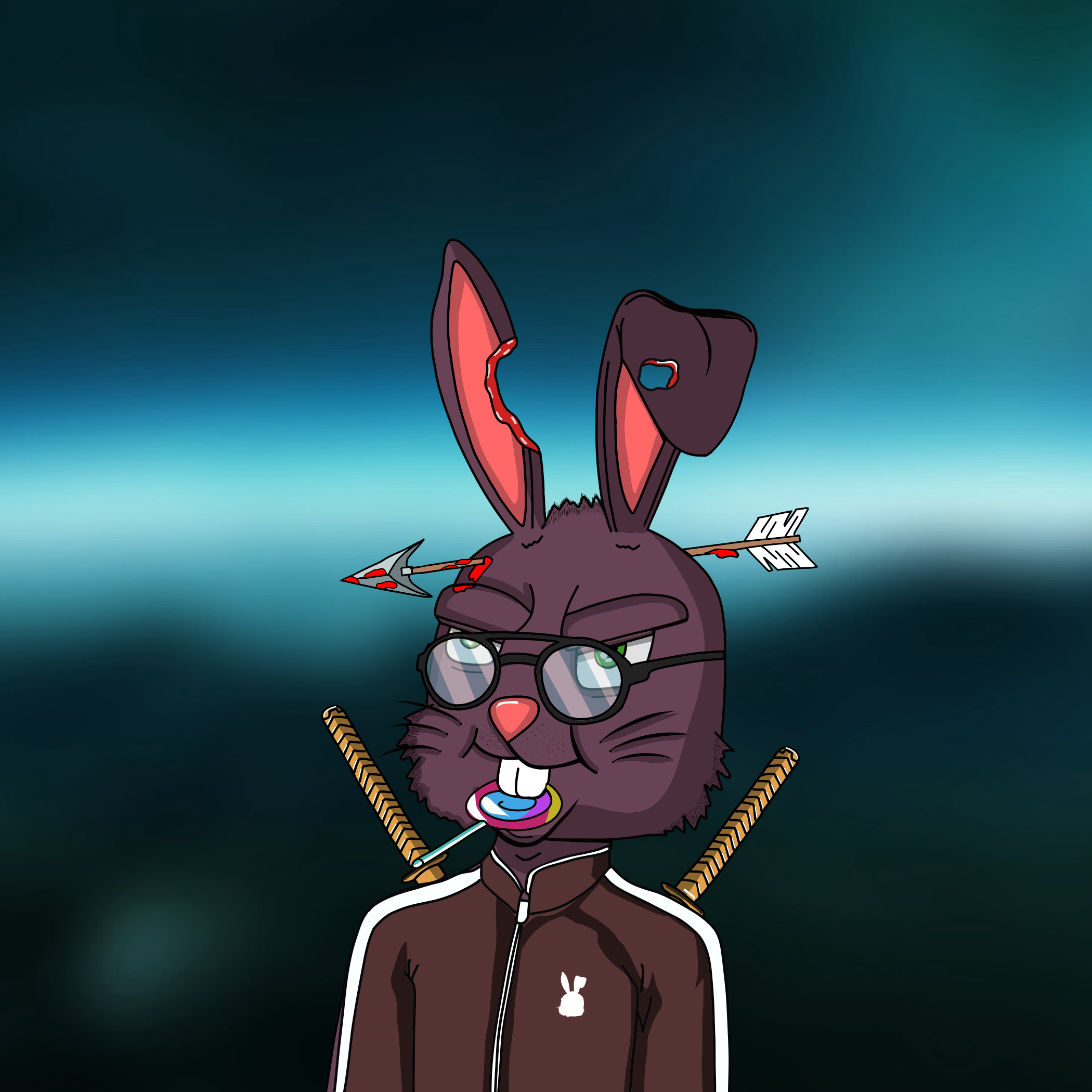 Mean Rabbit V1 #462 NFT on Algorand