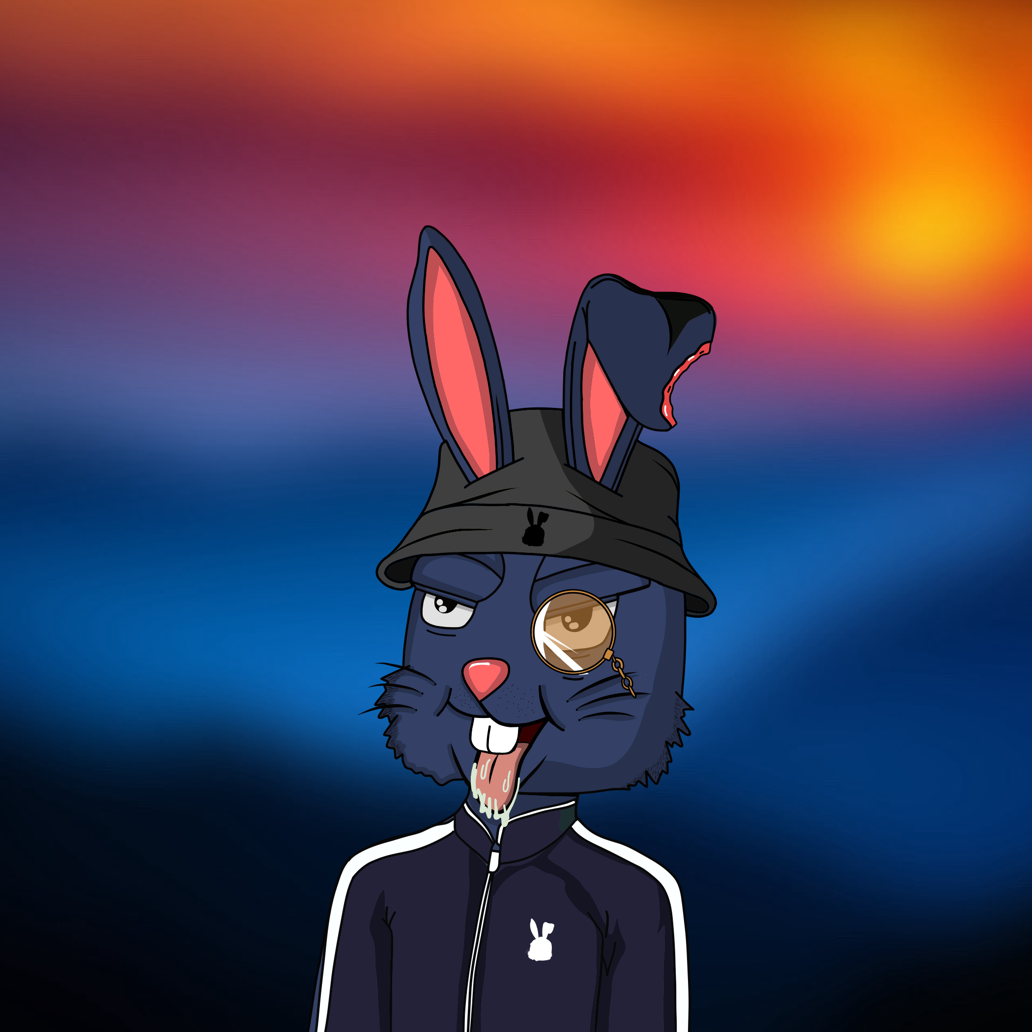 Mean Rabbit V1 #463 NFT on Algorand