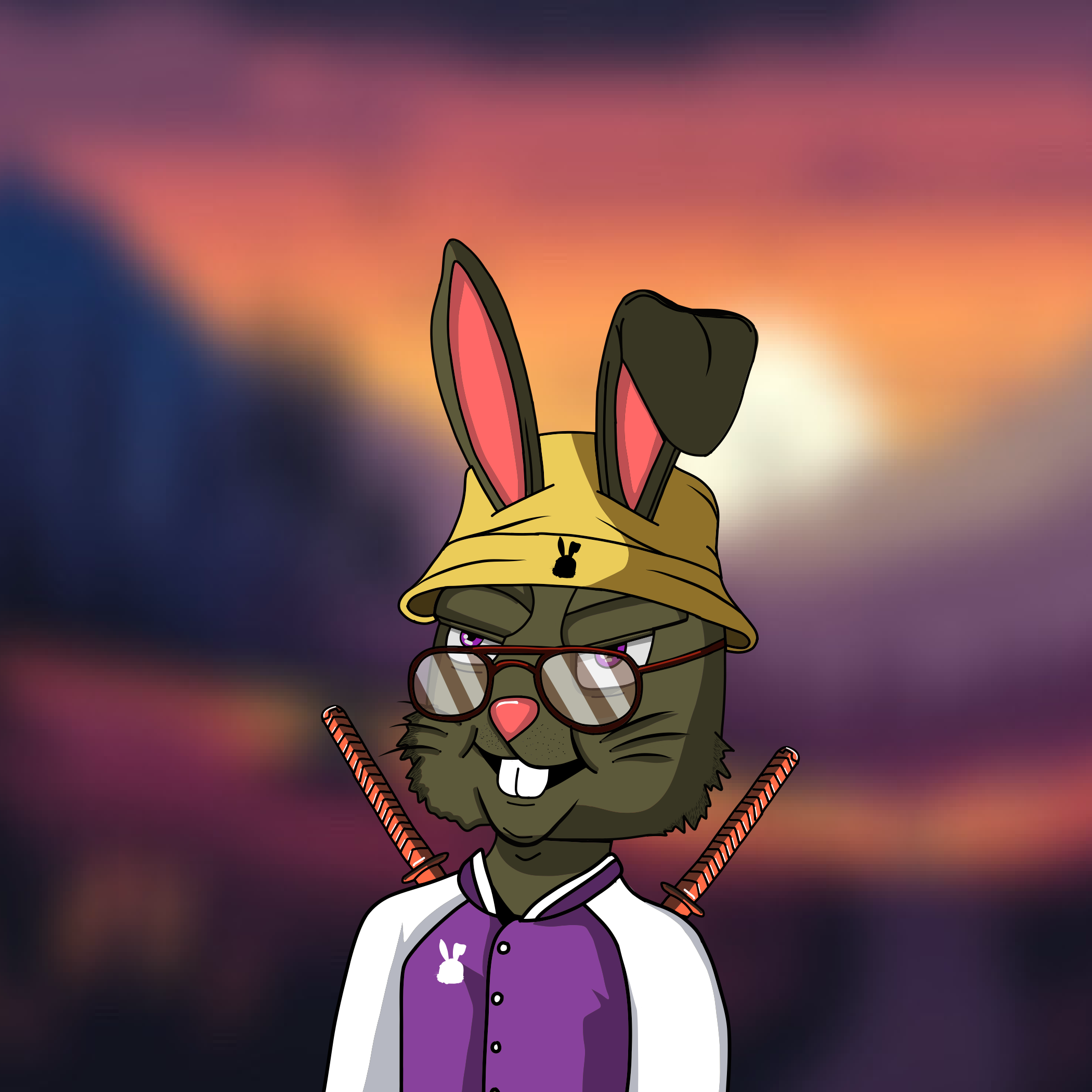 Mean Rabbit V1 #466 NFT on Algorand