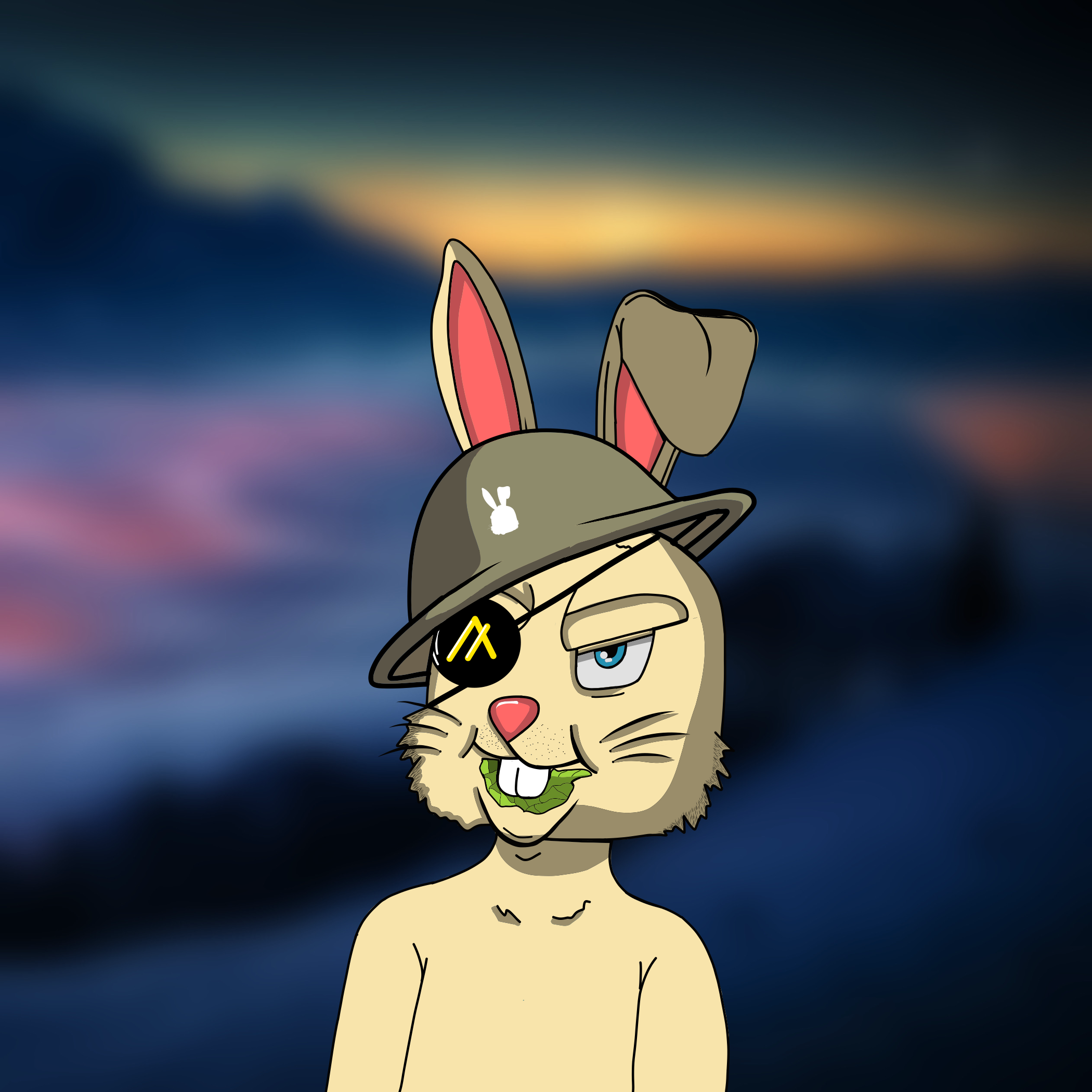 Mean Rabbit V1 #470 NFT on Algorand