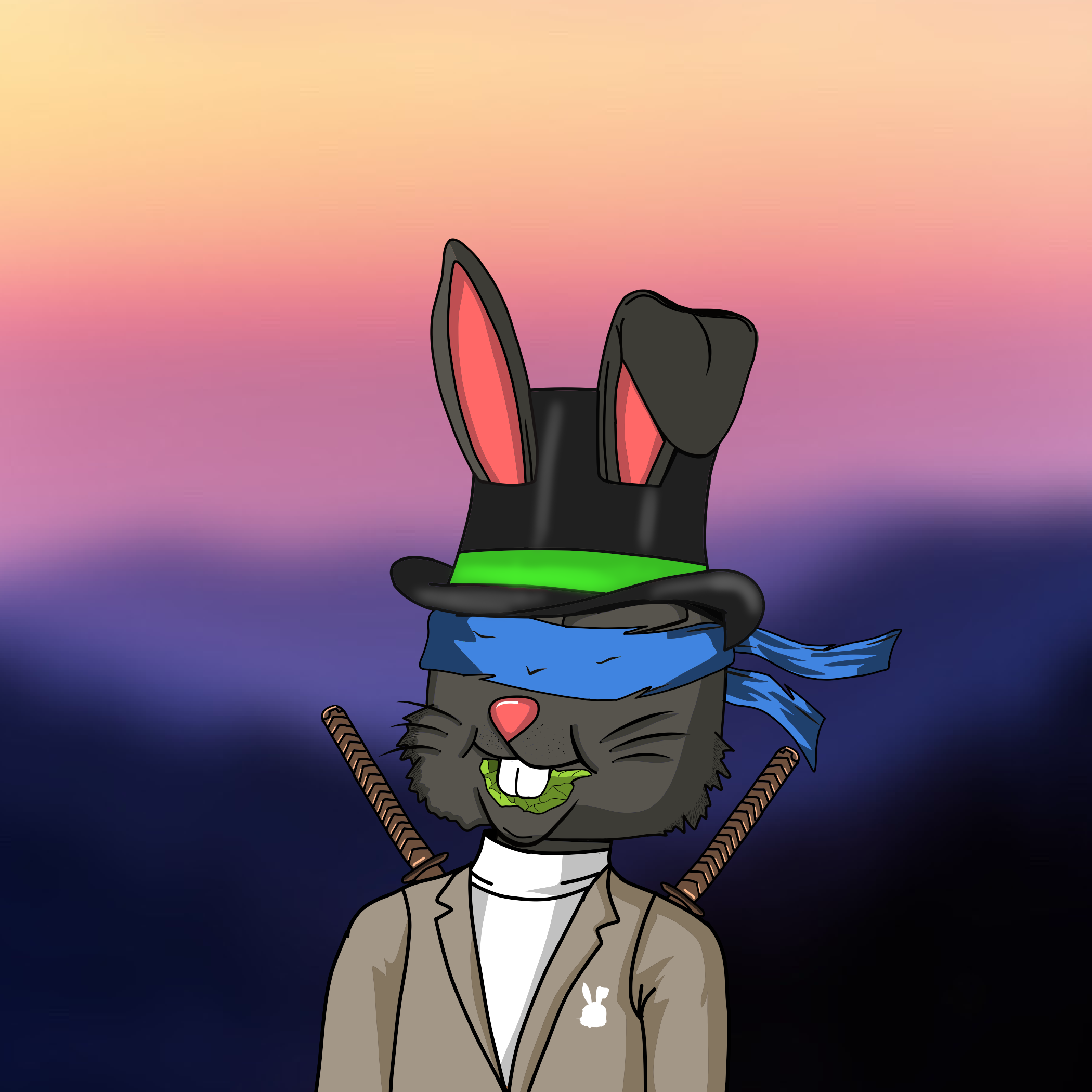 Mean Rabbit V1 #471 NFT on Algorand