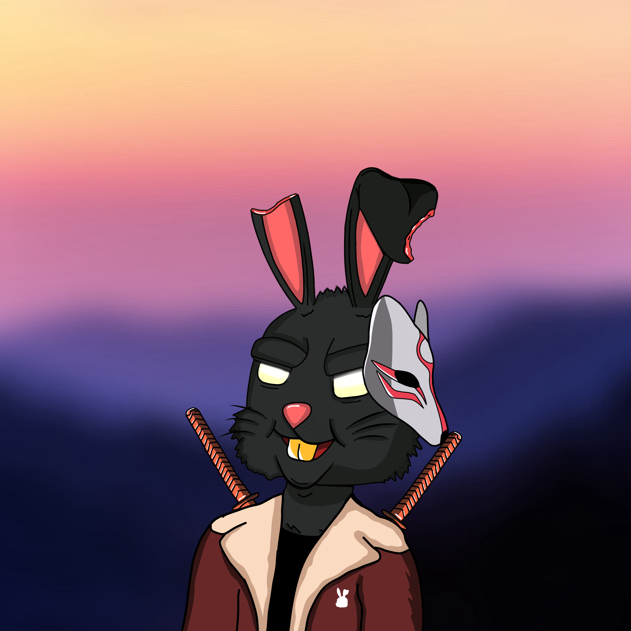 Mean Rabbit V1 #472 NFT on Algorand