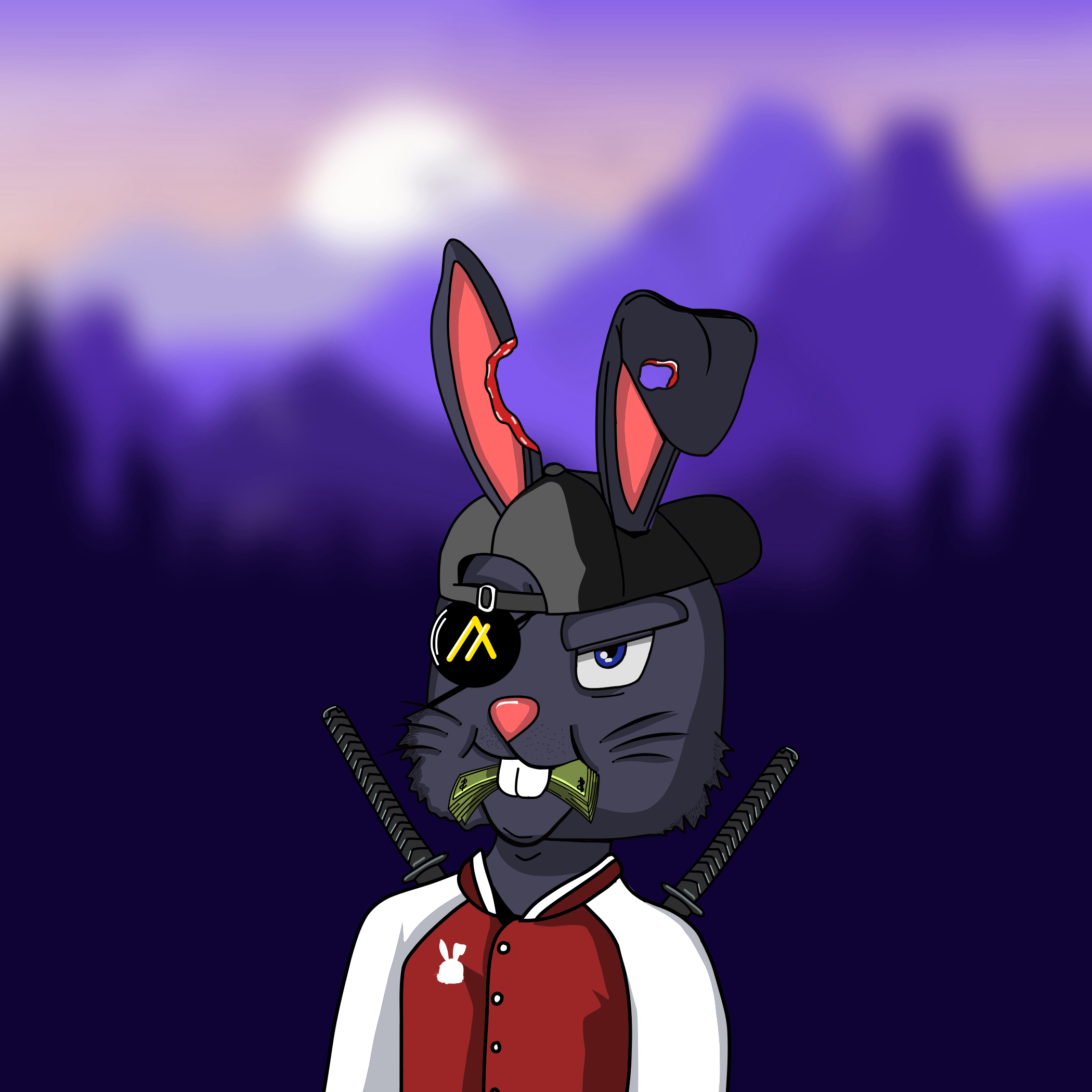 Mean Rabbit V1 #475 NFT on Algorand