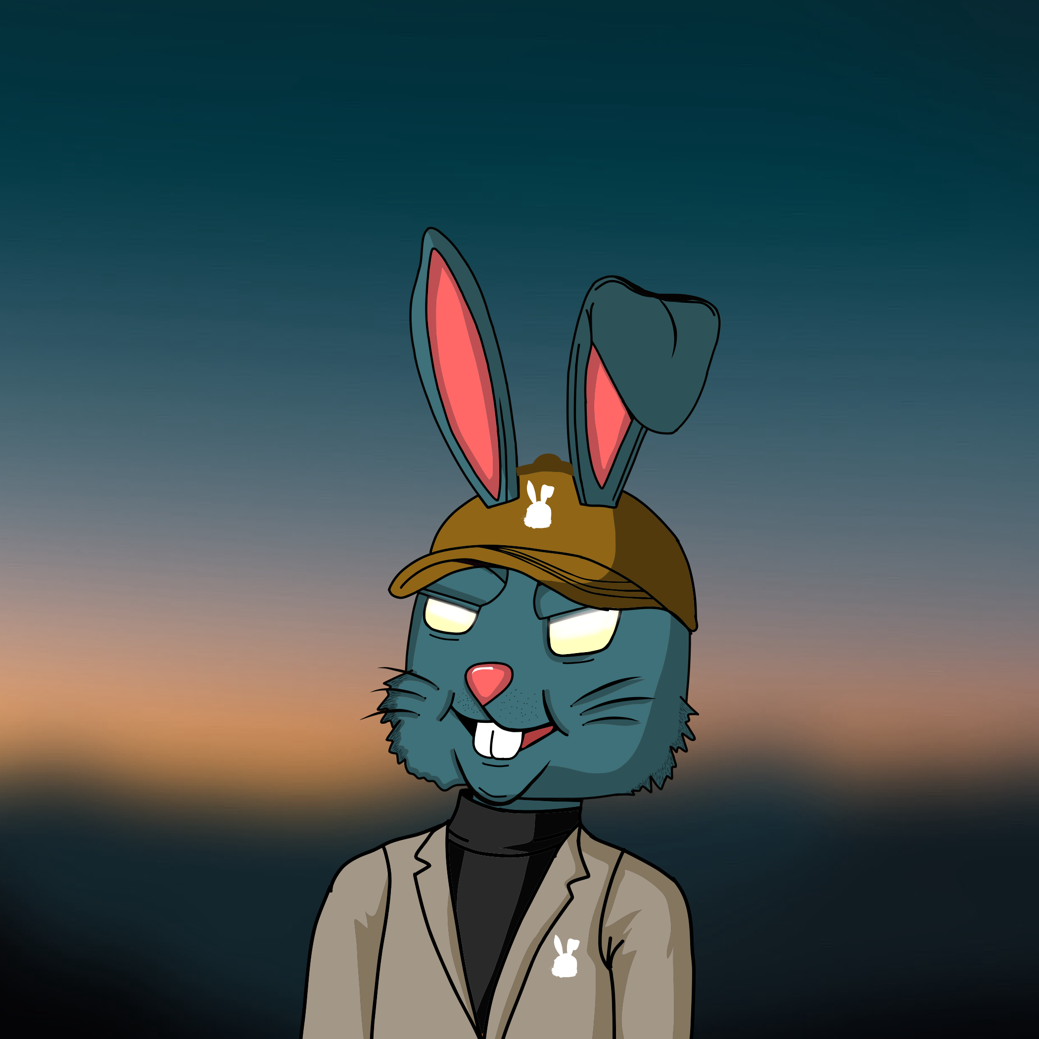 Mean Rabbit V1 #480 NFT on Algorand