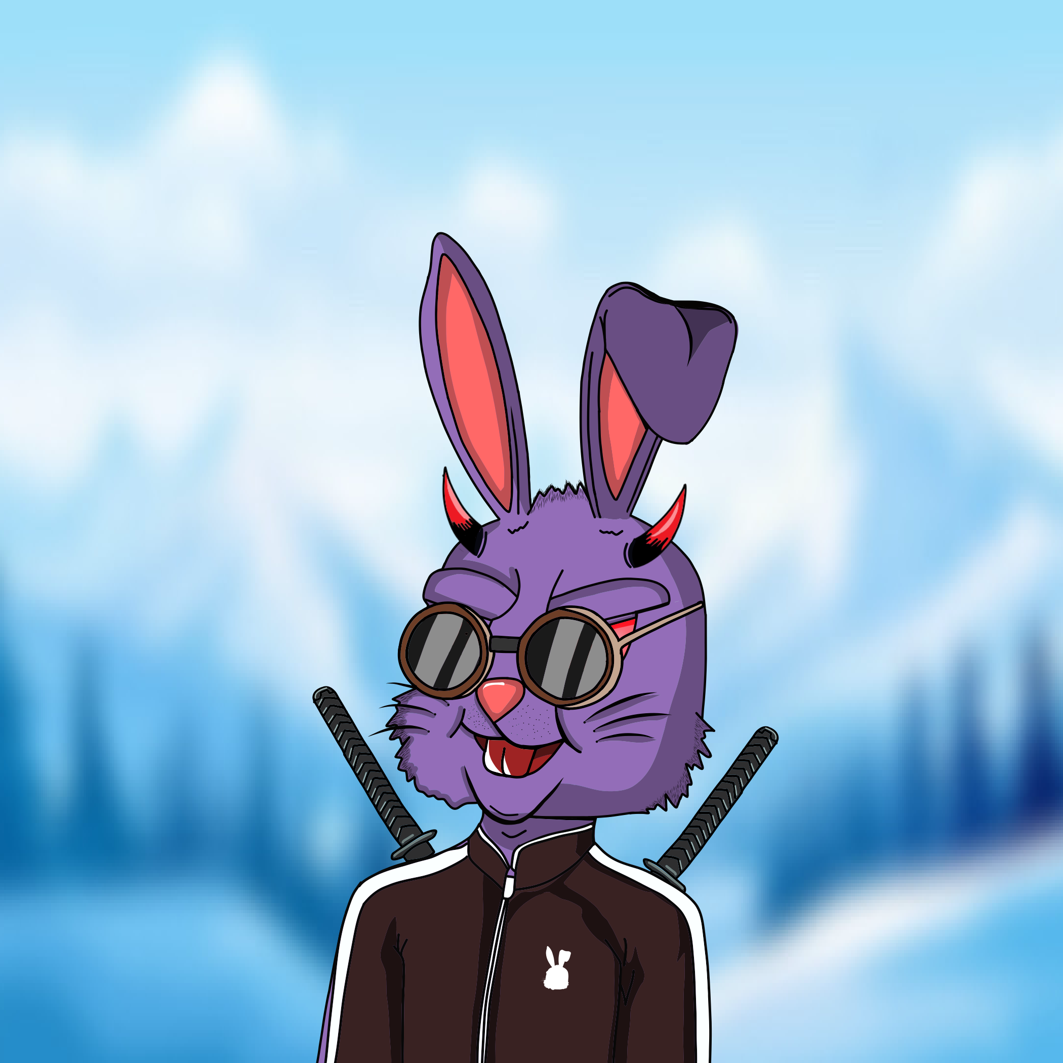 Mean Rabbit V1 #481 NFT on Algorand