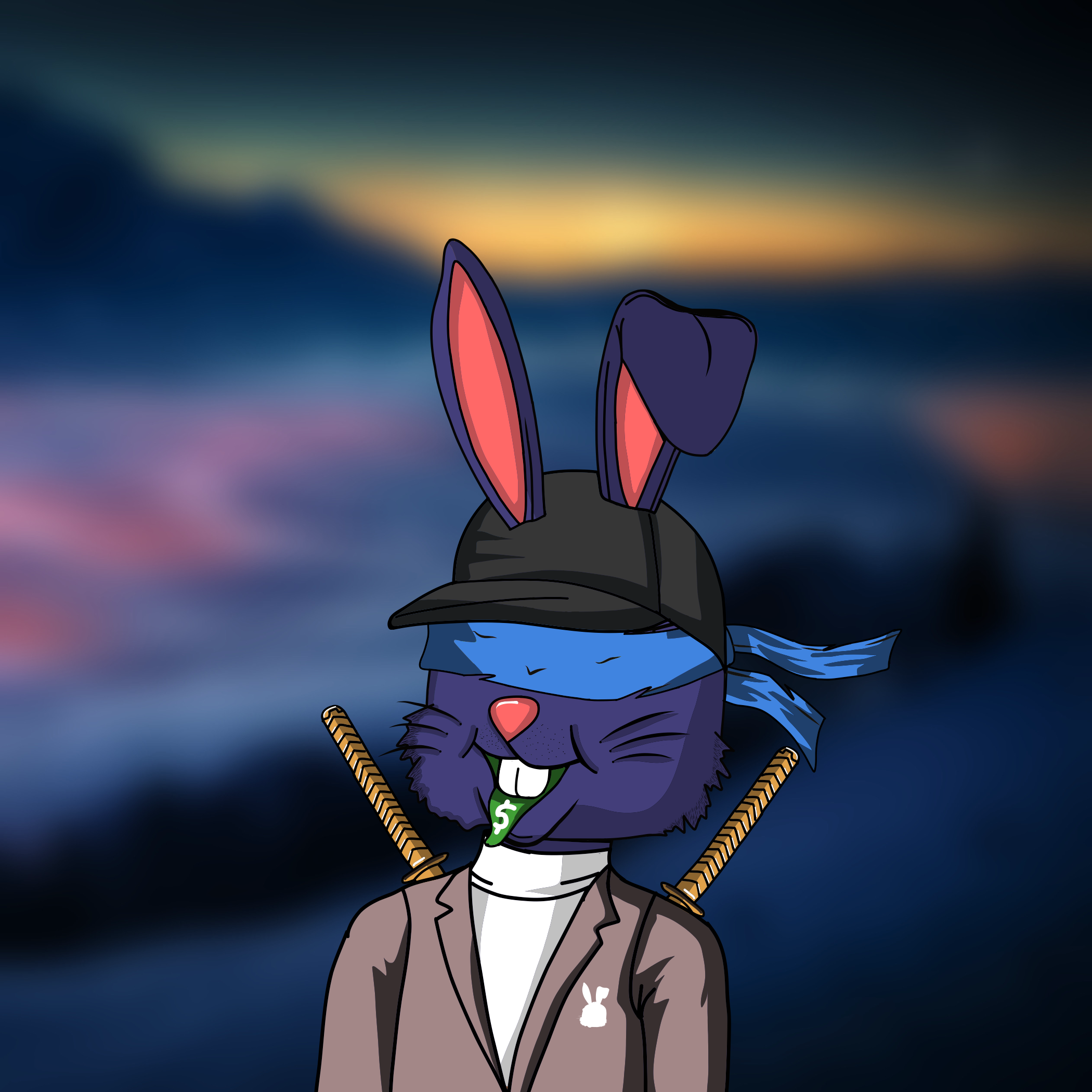 Mean Rabbit V1 #148 NFT on Algorand