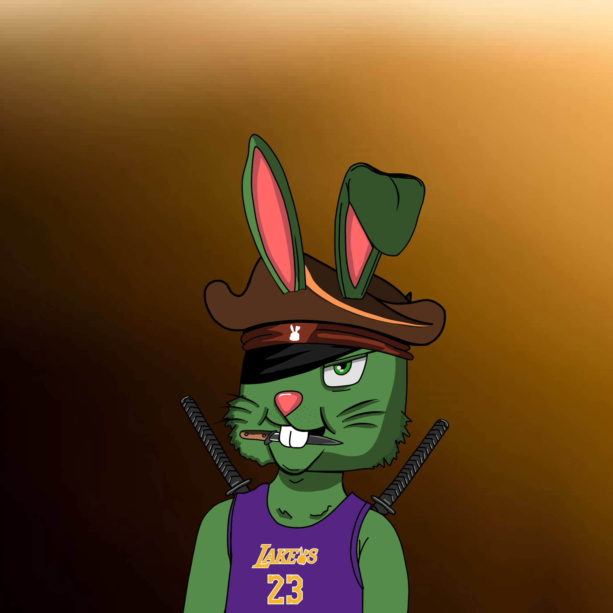 Mean Rabbit V1 #485 NFT on Algorand