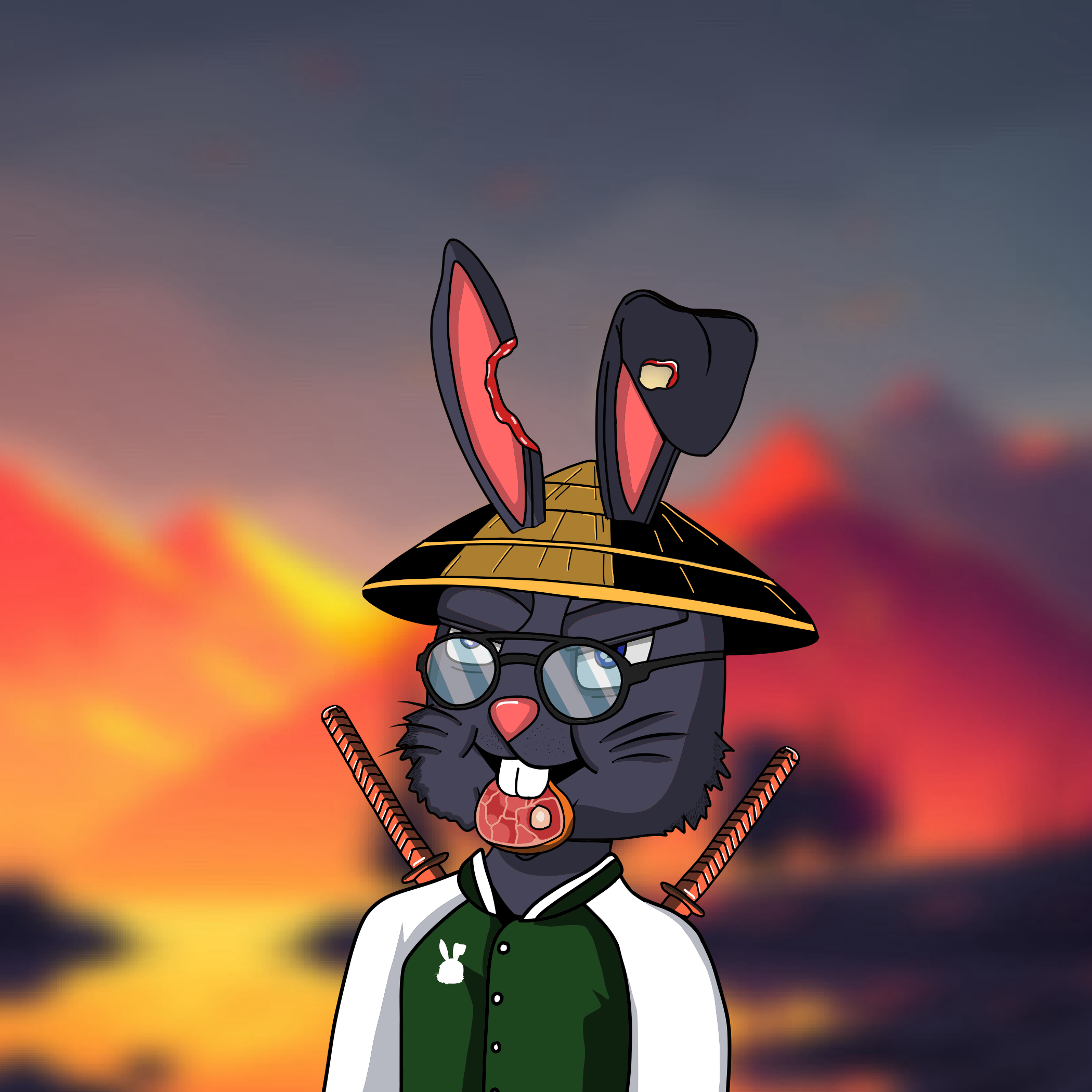 Mean Rabbit V1 #488 NFT on Algorand