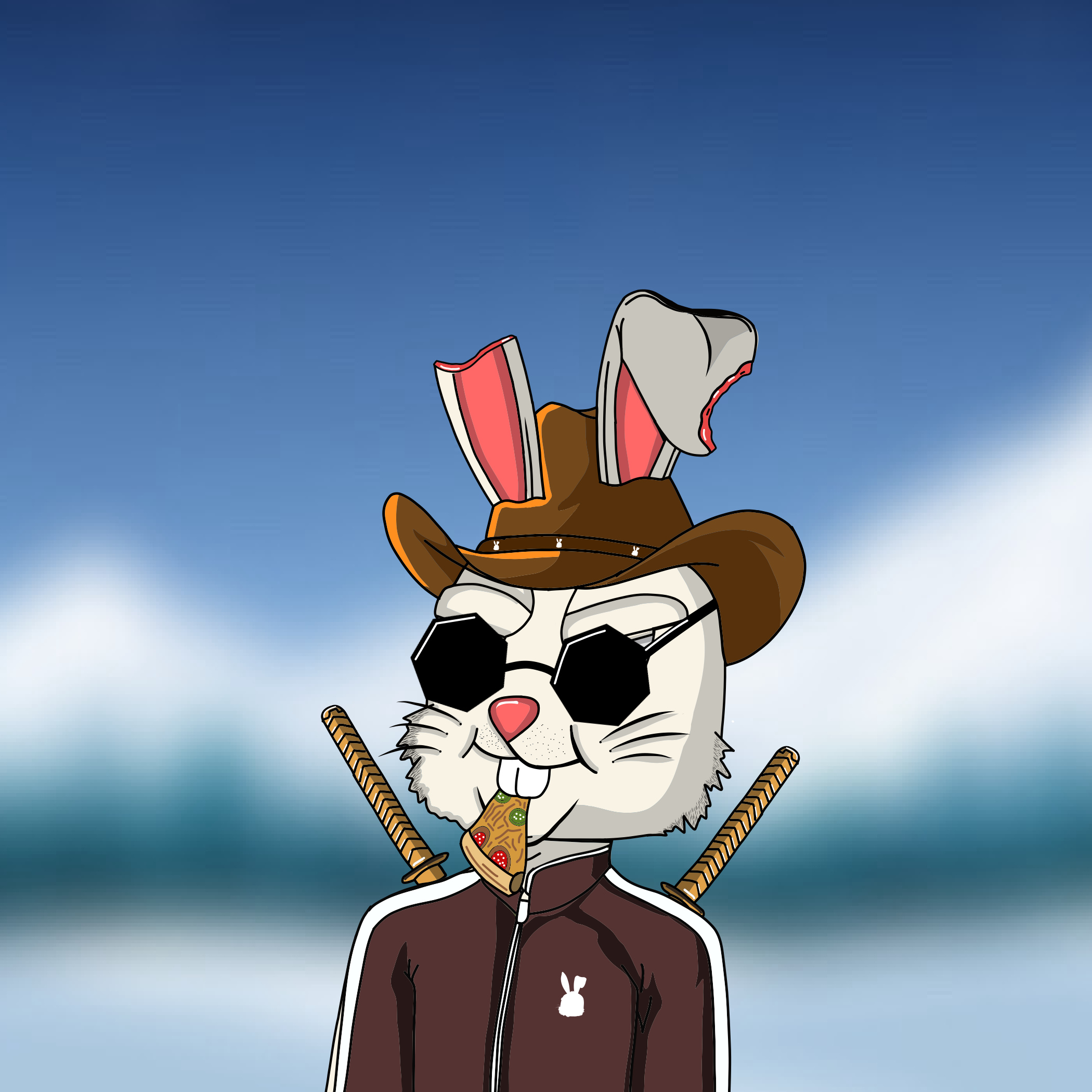 Mean Rabbit V1 #491 NFT on Algorand