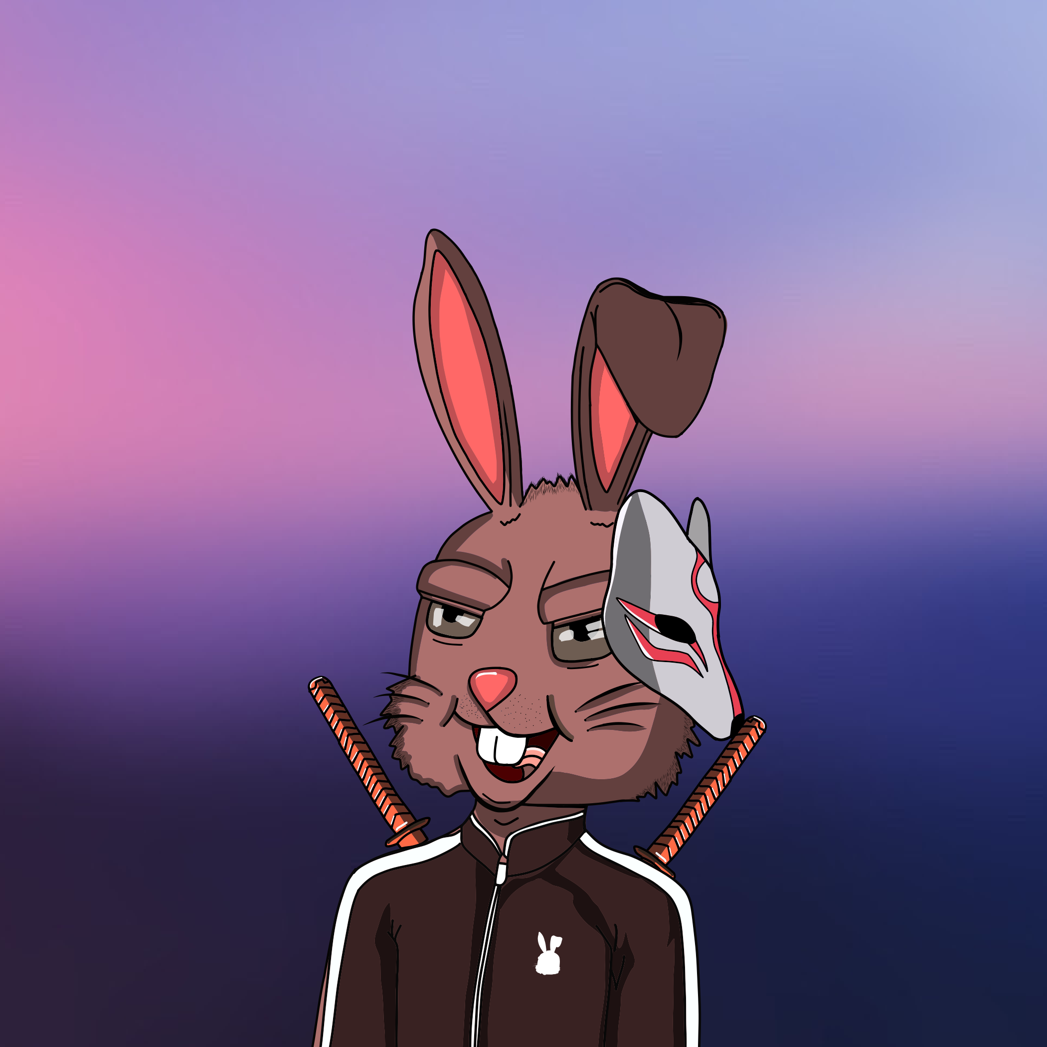 Mean Rabbit V1 #588 NFT on Algorand