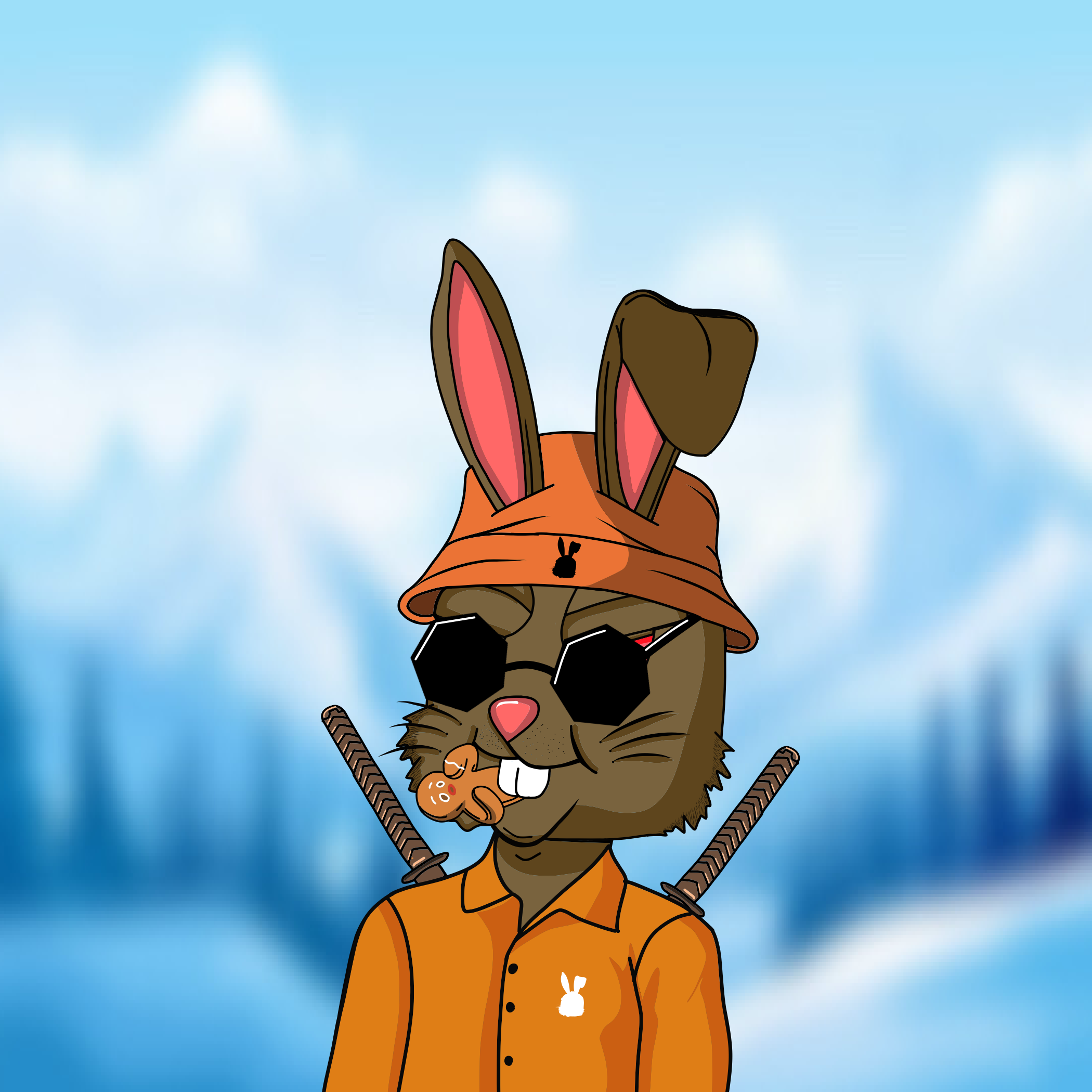 Mean Rabbit V1 #618 NFT on Algorand