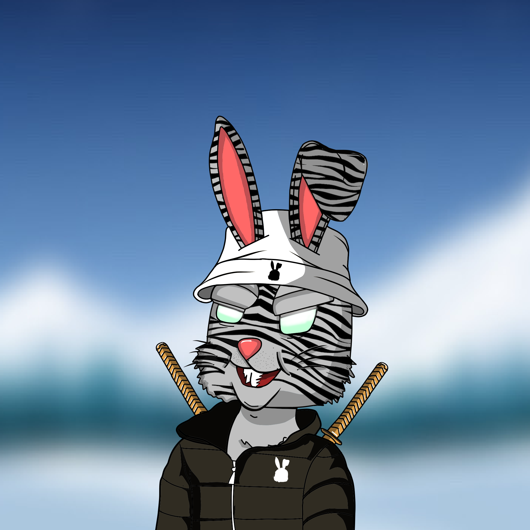 Mean Rabbit V1 #623 NFT on Algorand