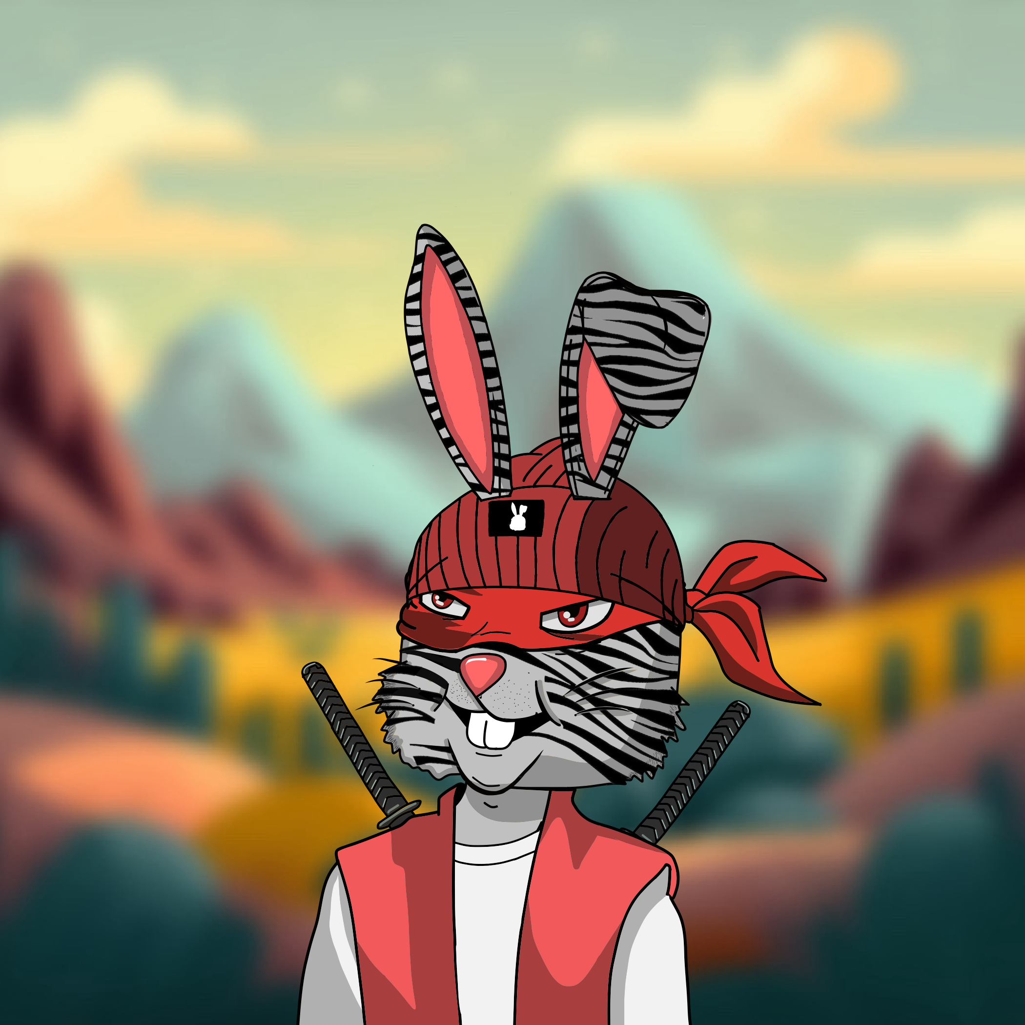 Mean Rabbit V1 #624 NFT on Algorand