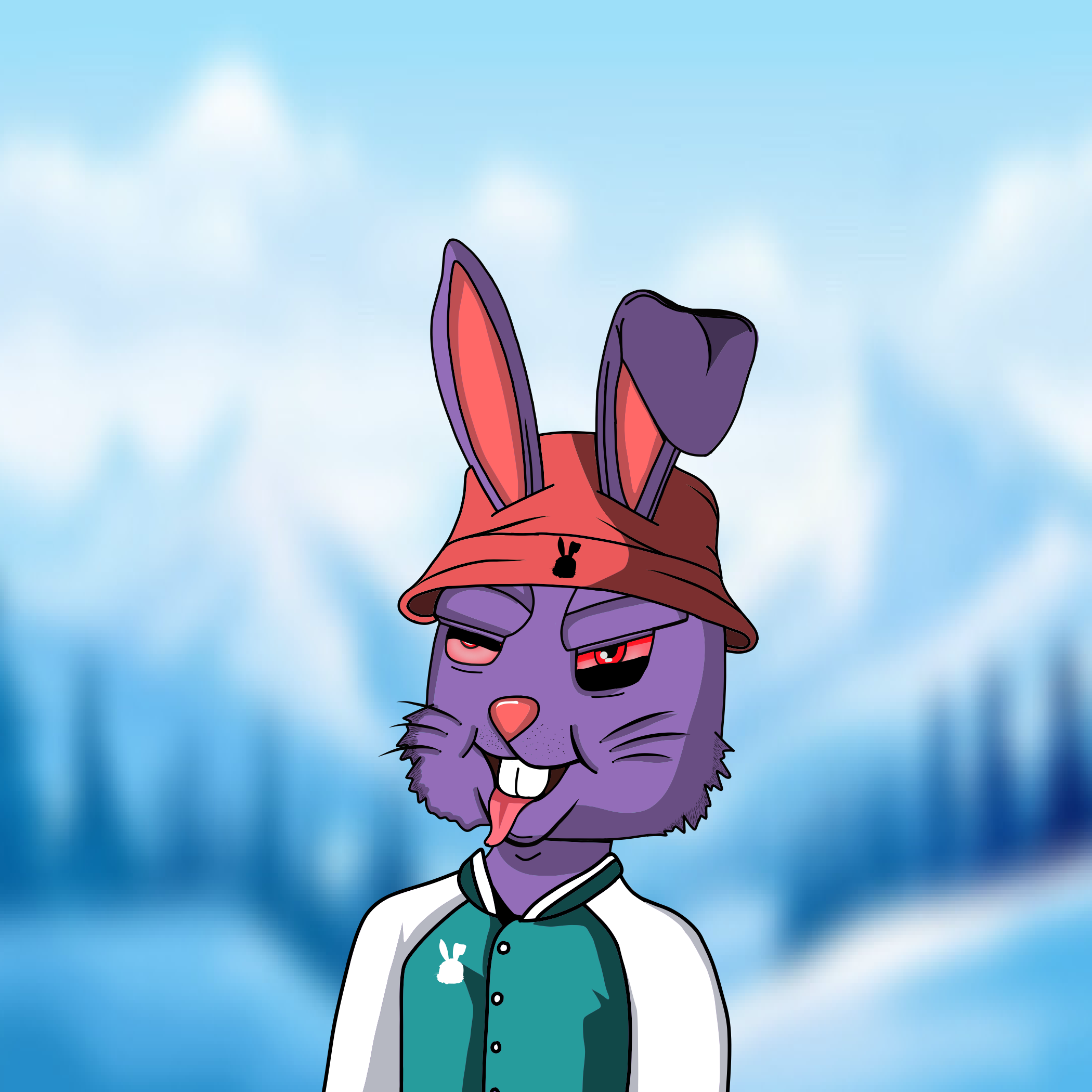 Mean Rabbit V1 #630 NFT on Algorand