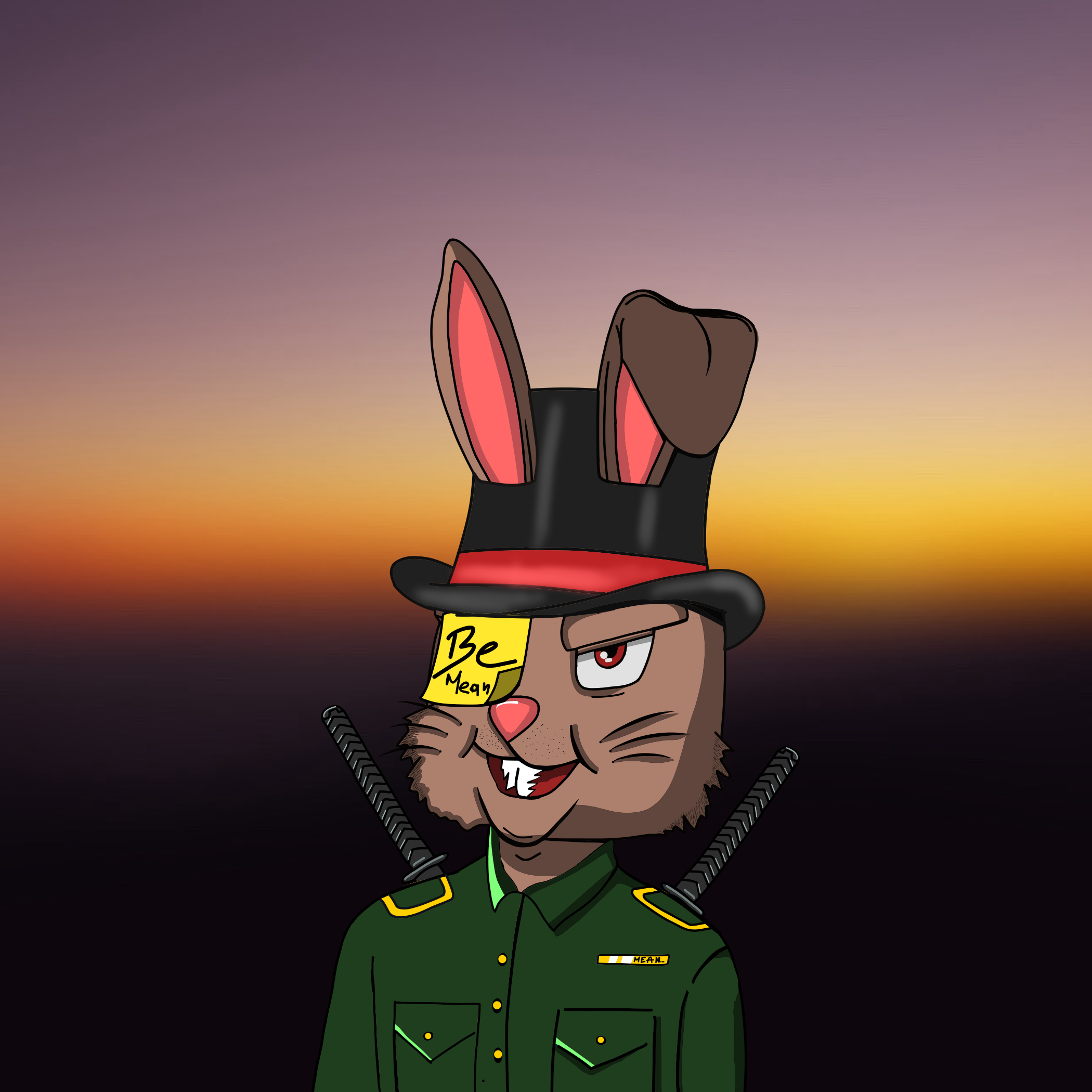 Mean Rabbit V1 #631 NFT on Algorand