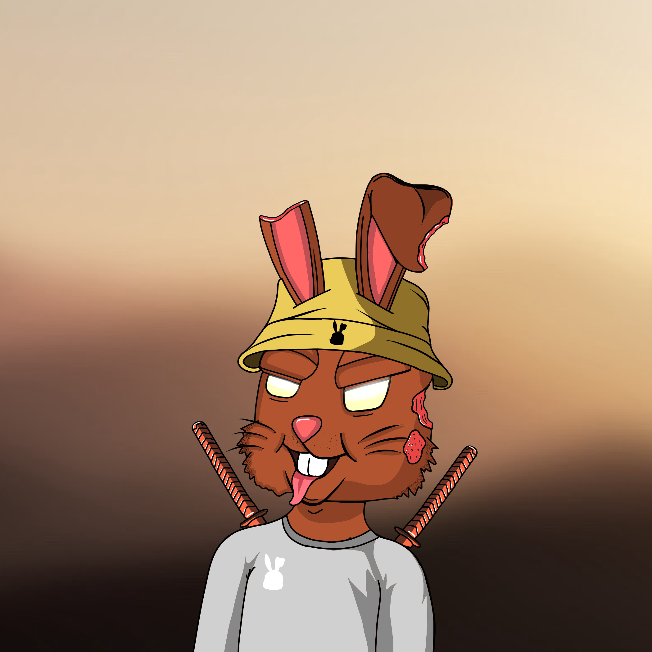 Mean Rabbit V1 #633 NFT on Algorand