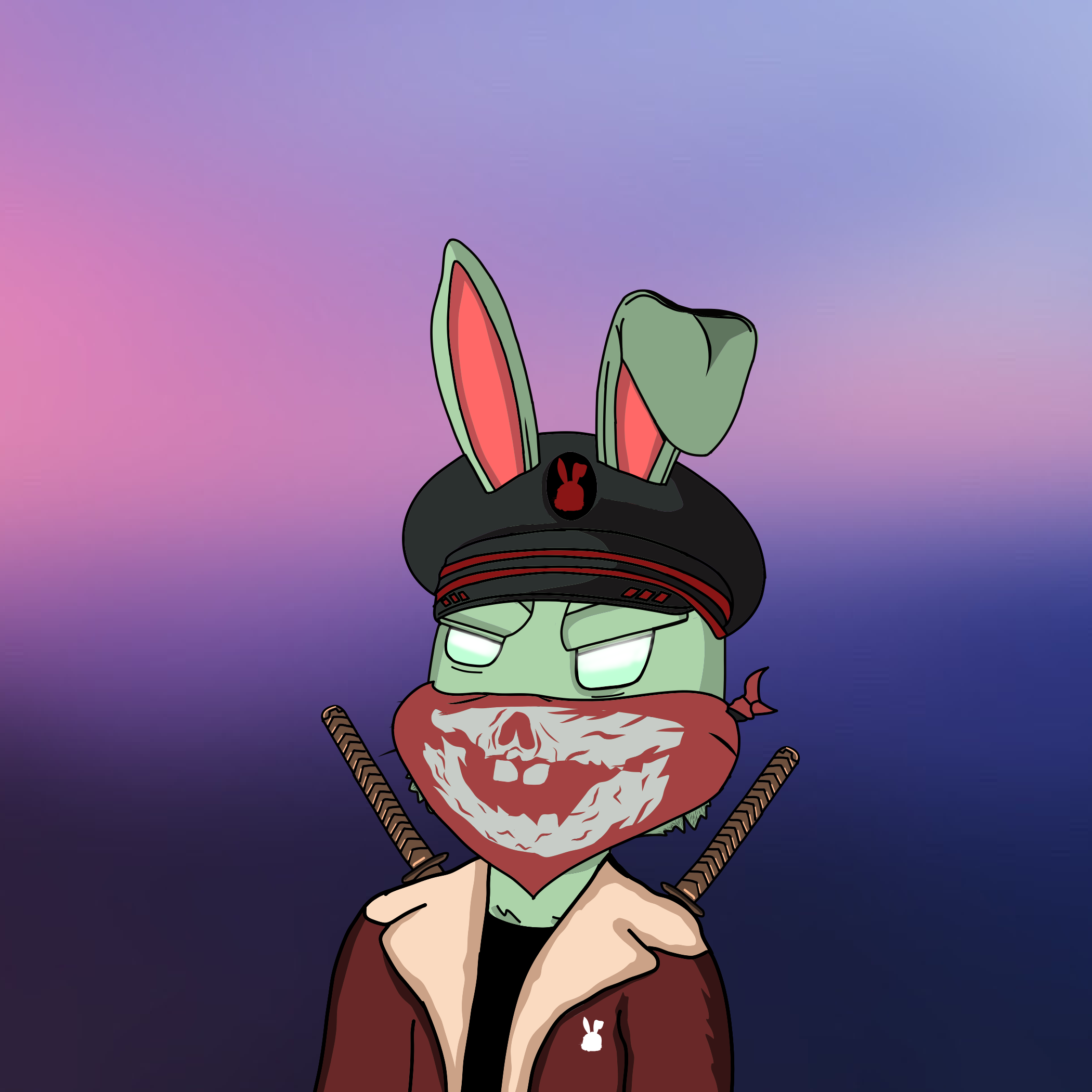 Mean Rabbit V1 #634 NFT on Algorand