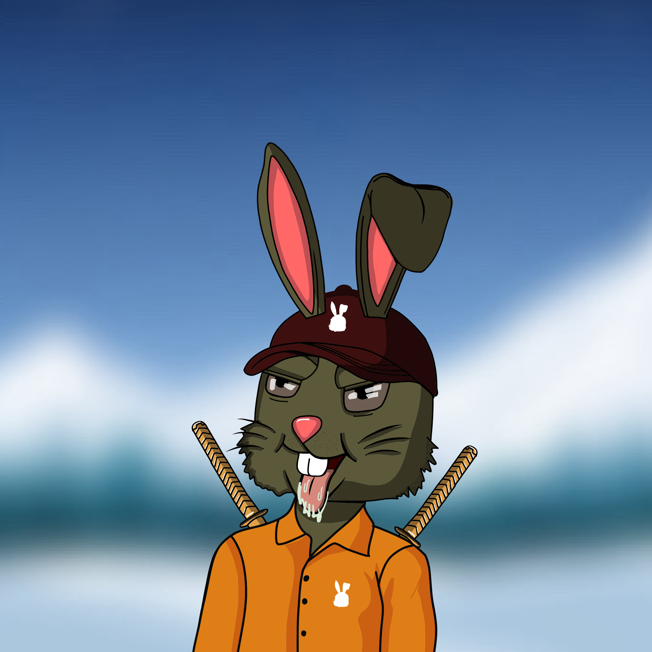 Mean Rabbit V1 #637 NFT on Algorand