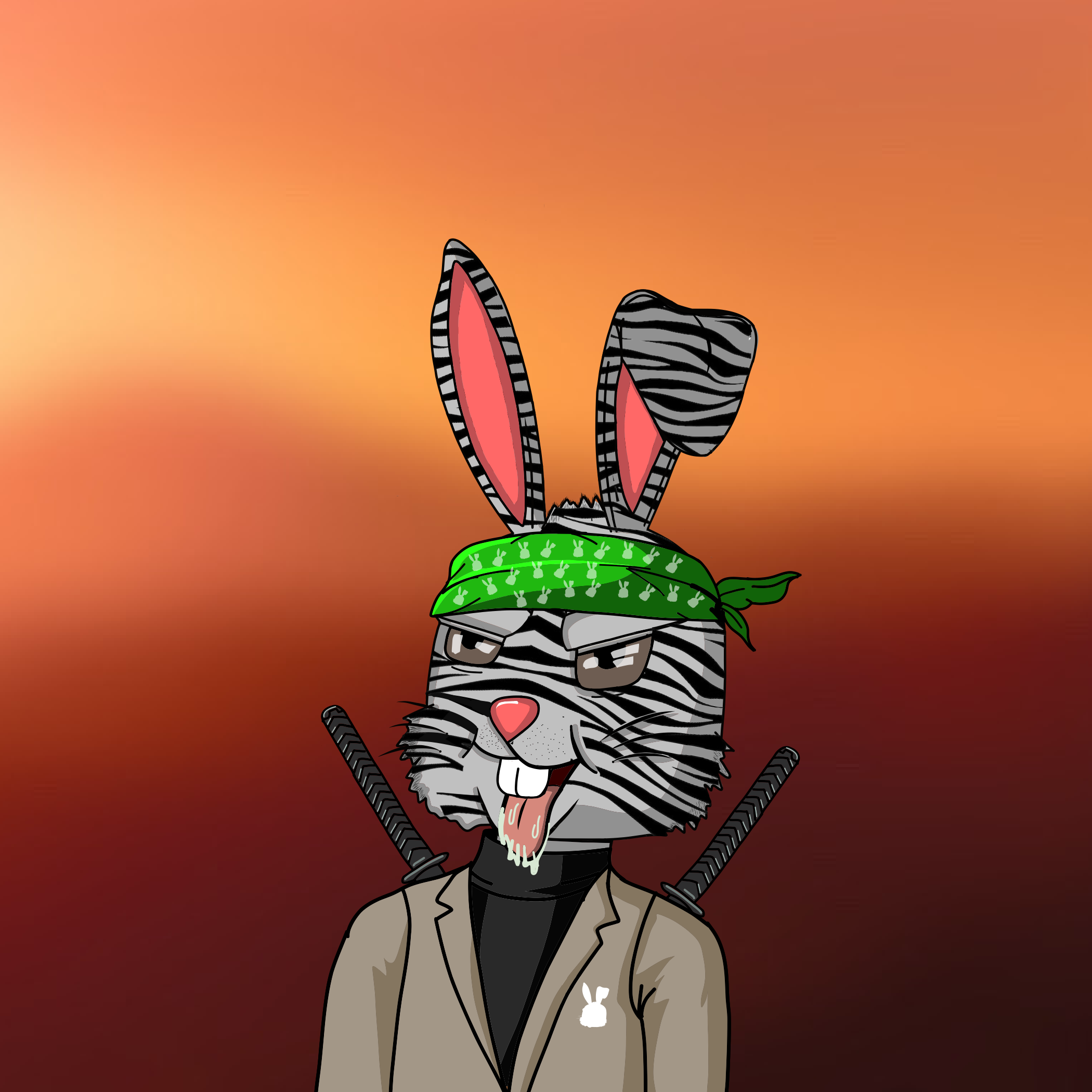 Mean Rabbit V1 #638 NFT on Algorand