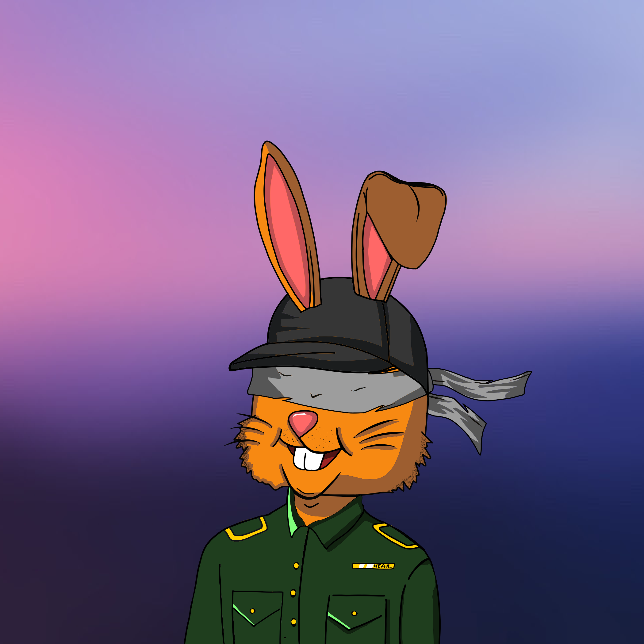 Mean Rabbit V1 #641 NFT on Algorand