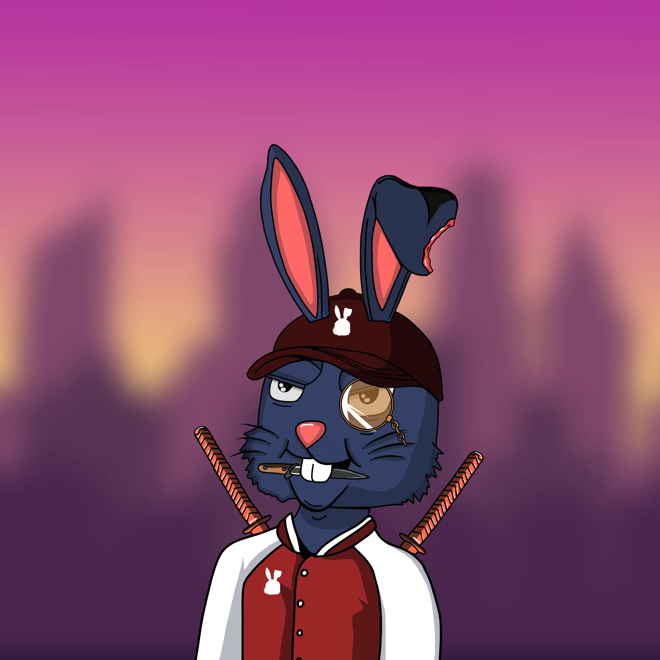 Mean Rabbit V1 #643 NFT on Algorand