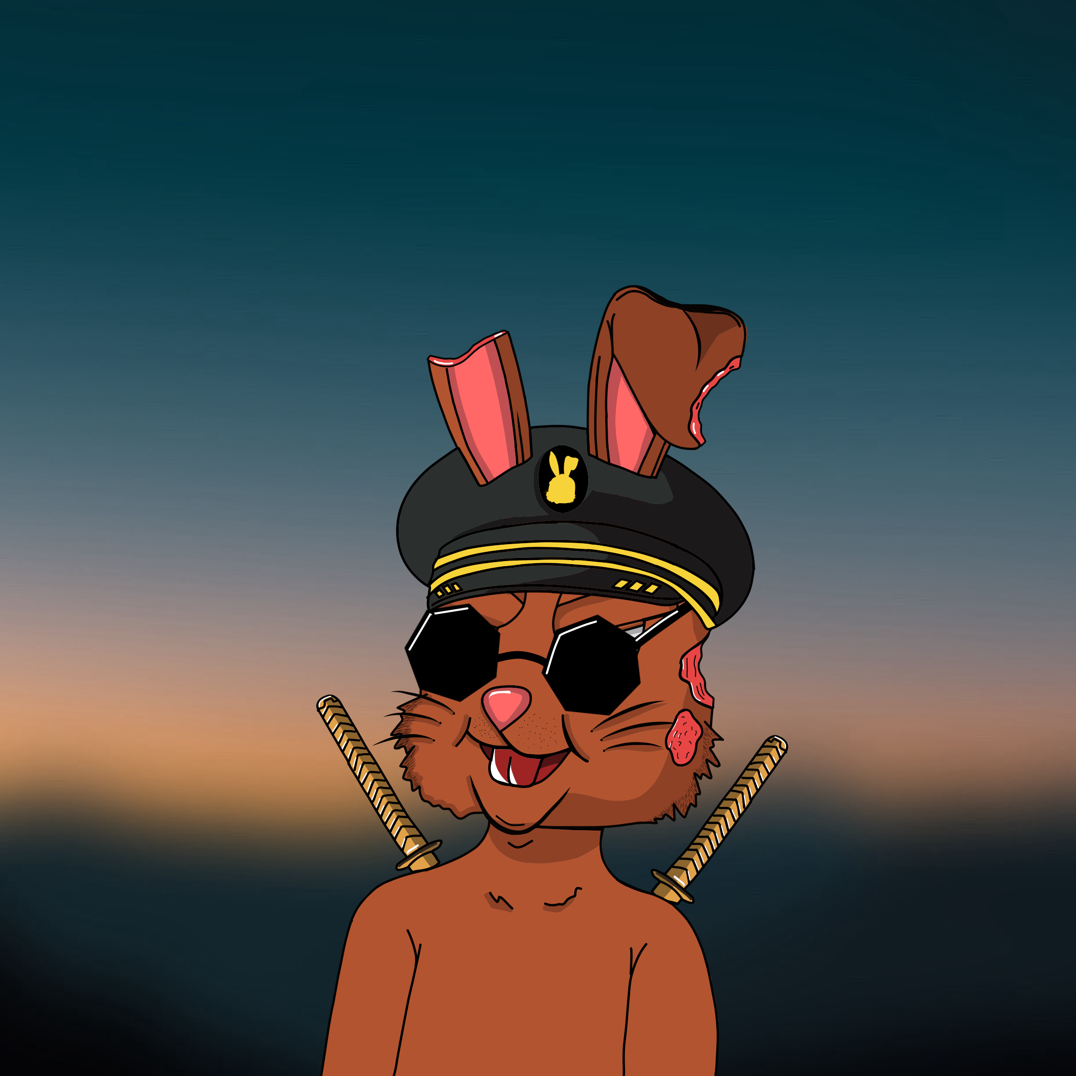 Mean Rabbit V1 #678 NFT on Algorand