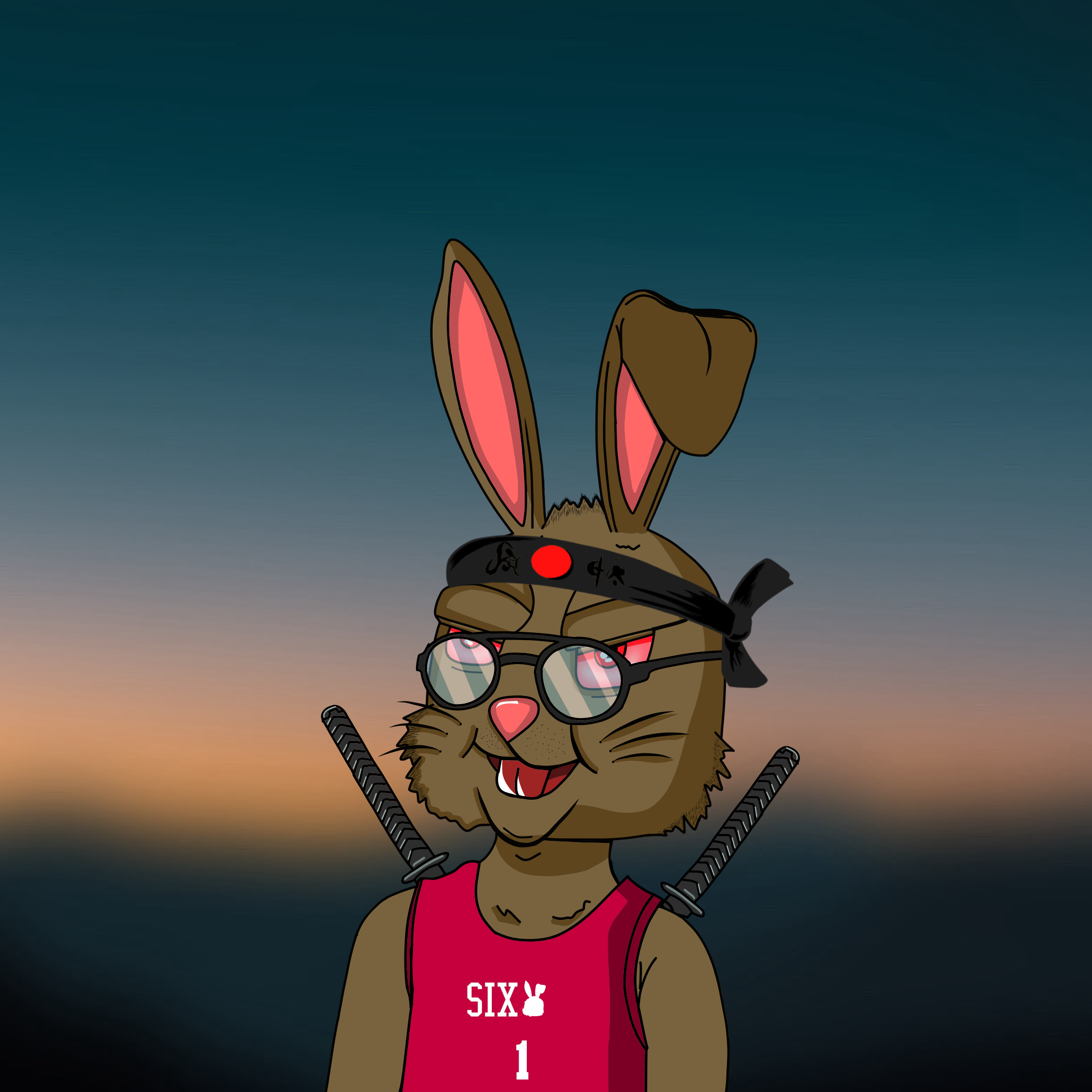 Mean Rabbit V1 #687 NFT on Algorand