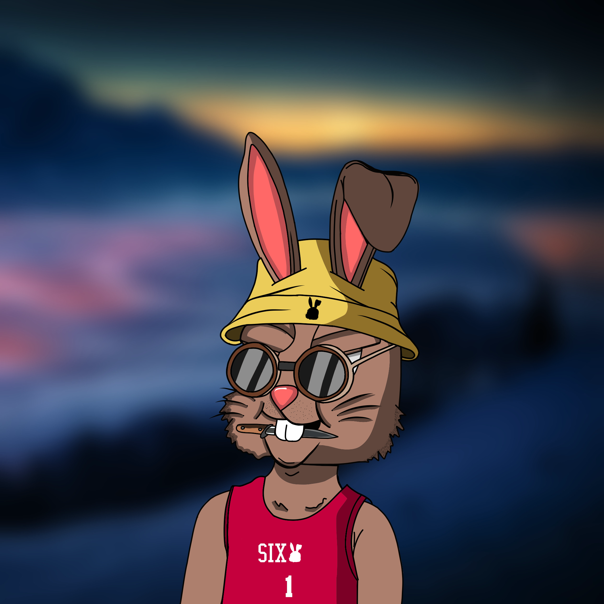 Mean Rabbit V1 #688 NFT on Algorand