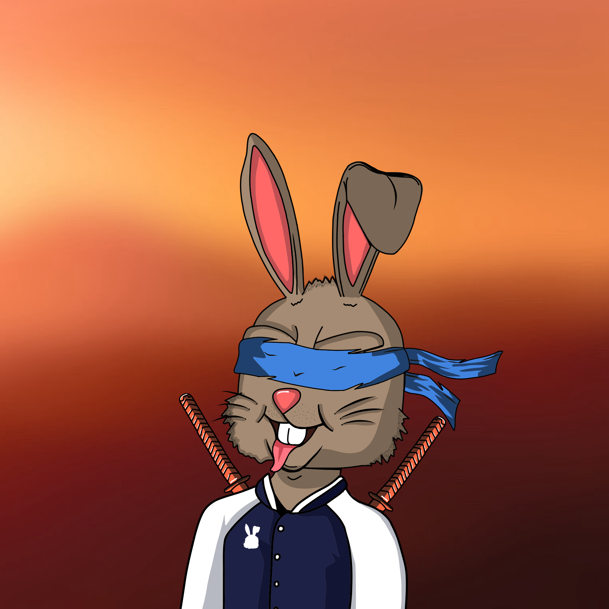 Mean Rabbit V1 #695 NFT on Algorand